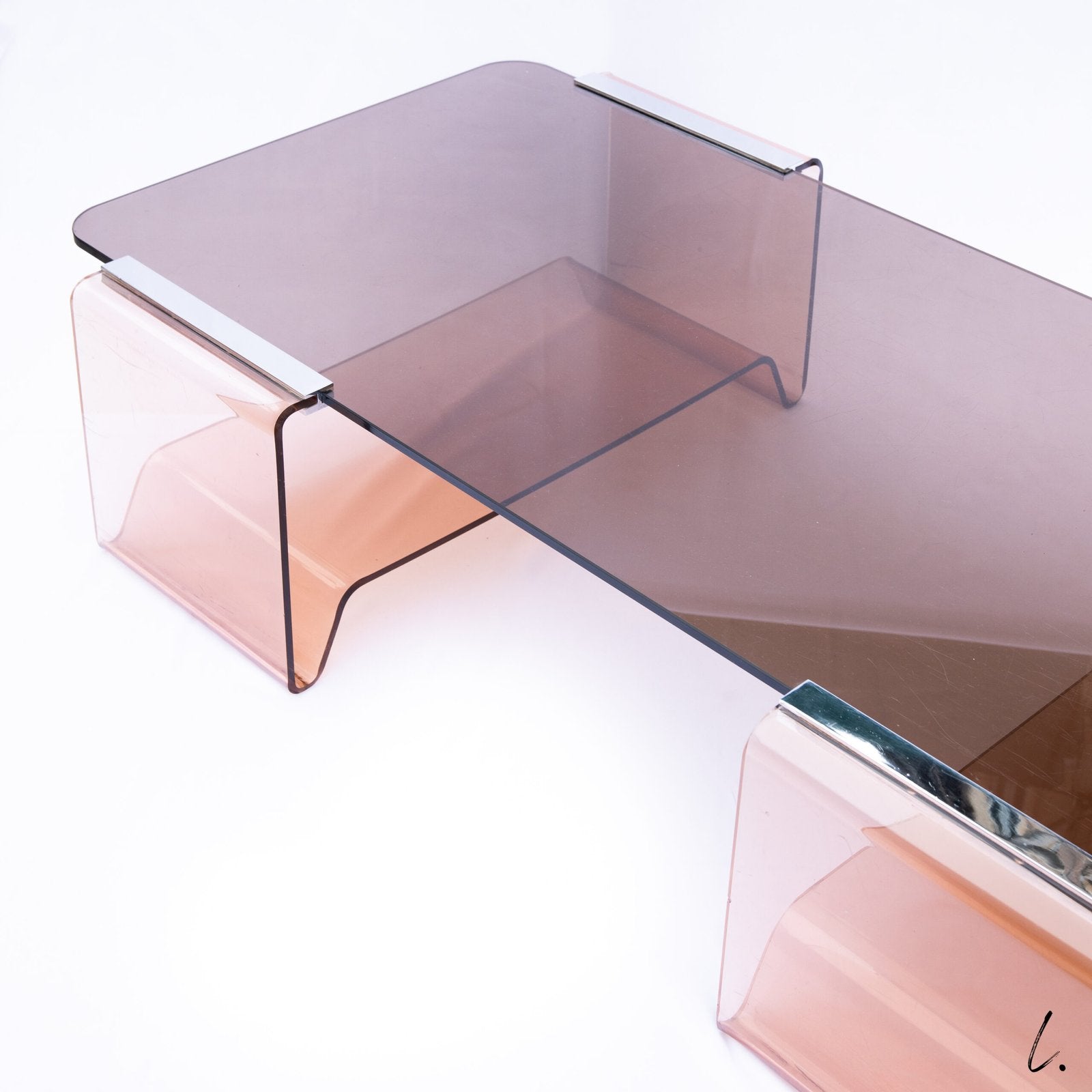 COFFEE TABLE MICHEL DUMAS FOR ROCHE BOBOIS, 1970