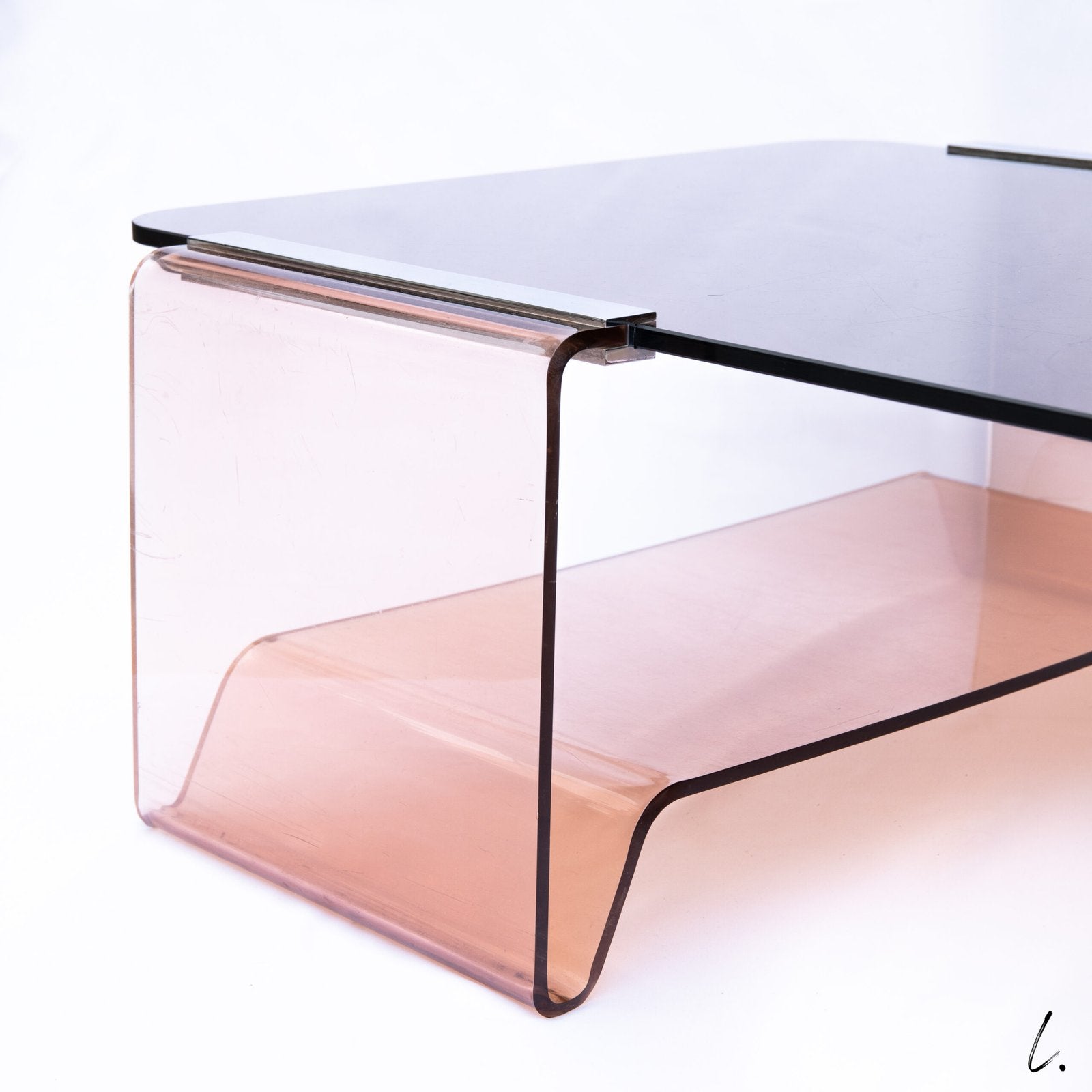 COFFEE TABLE MICHEL DUMAS FOR ROCHE BOBOIS, 1970