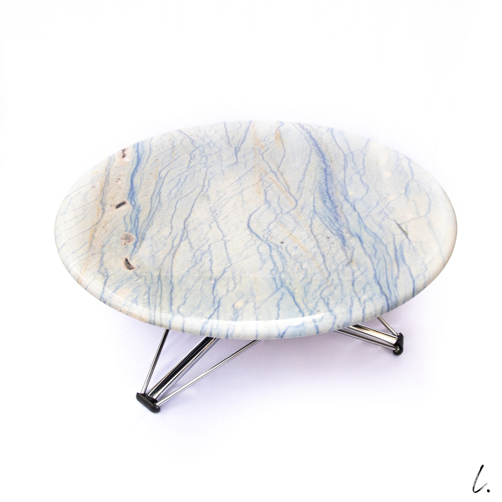 "LEM" TABLE, BLUE MARBLE FOR MAGIS, 1980