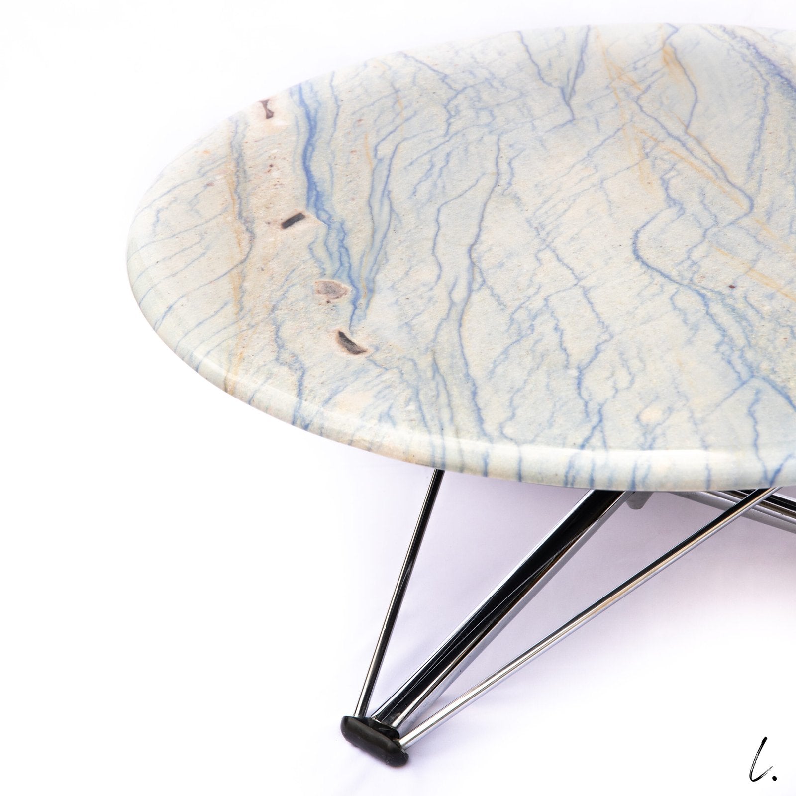 "LEM" TABLE, BLUE MARBLE FOR MAGIS, 1980