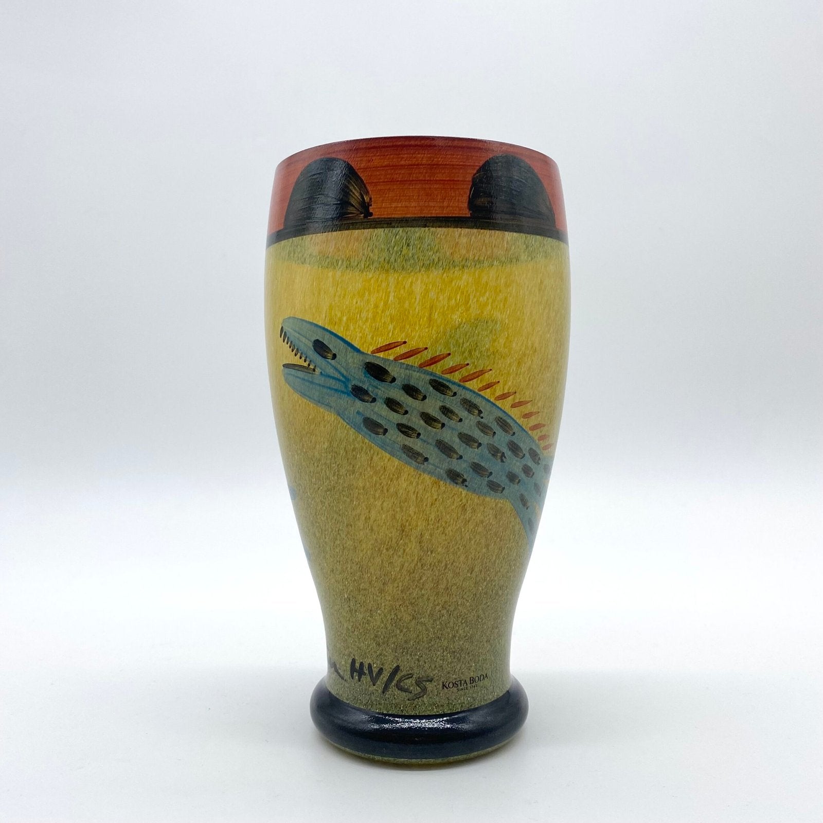 VASE KOSTA BODA SERIE NEVADA ULRICA HYDMAN-VALLIEN, 1994