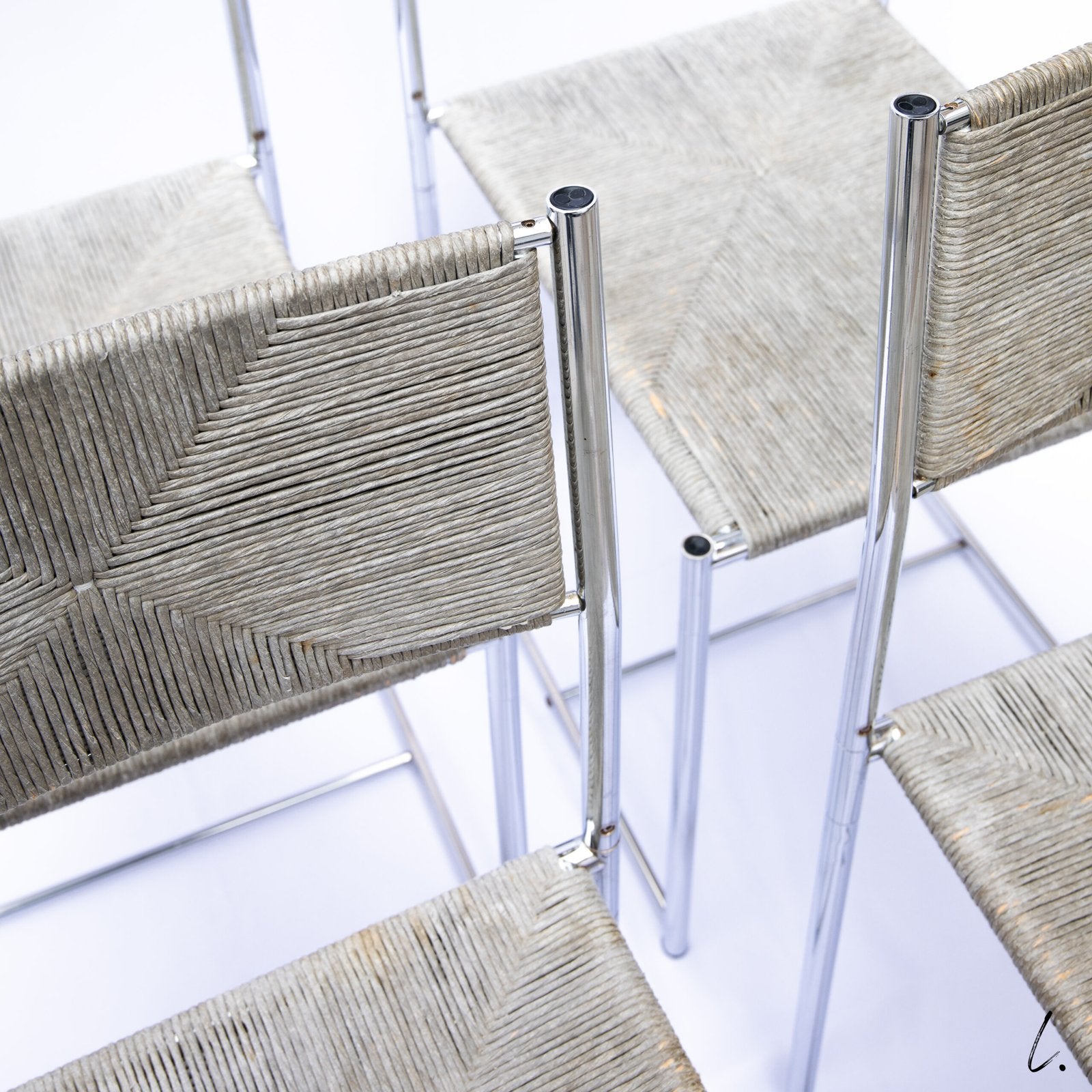 SET OF 4 "PALUDIS" CHAIRS BY BELOTTI FOR ALIAS