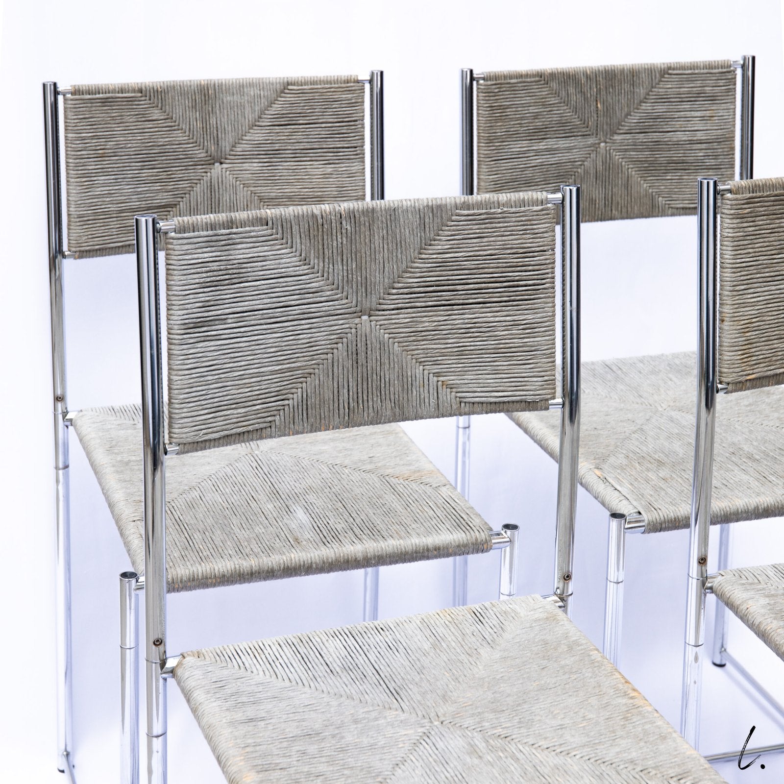 SET OF 4 "PALUDIS" CHAIRS BY BELOTTI FOR ALIAS