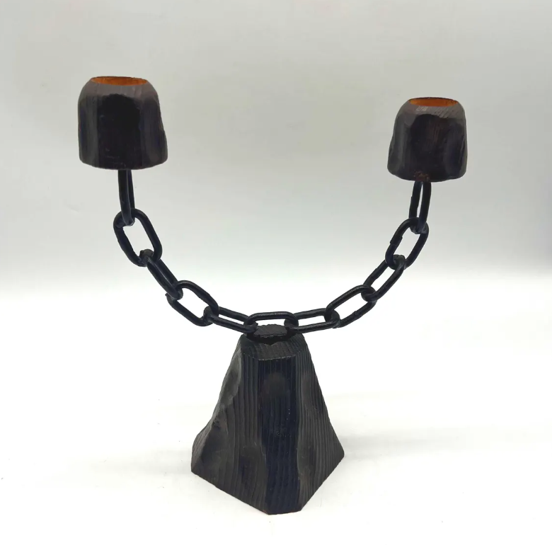 CHANDELIER BRUTALISTE, 1950