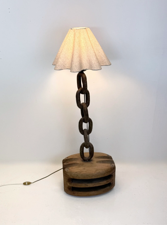 LAMPADAIRE BRUTALISTE « PIECE UNIQUE », 1950s