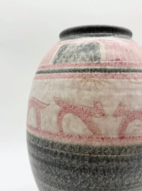 GRAND VASE EN CÉRAMIQUE, SILVANO VANNUZZI 1960s
