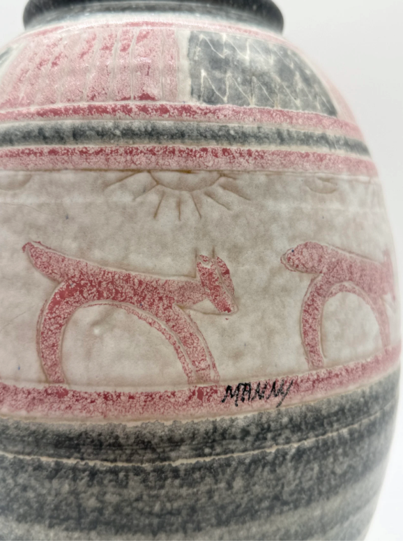 GRAND VASE EN CÉRAMIQUE, SILVANO VANNUZZI 1960s
