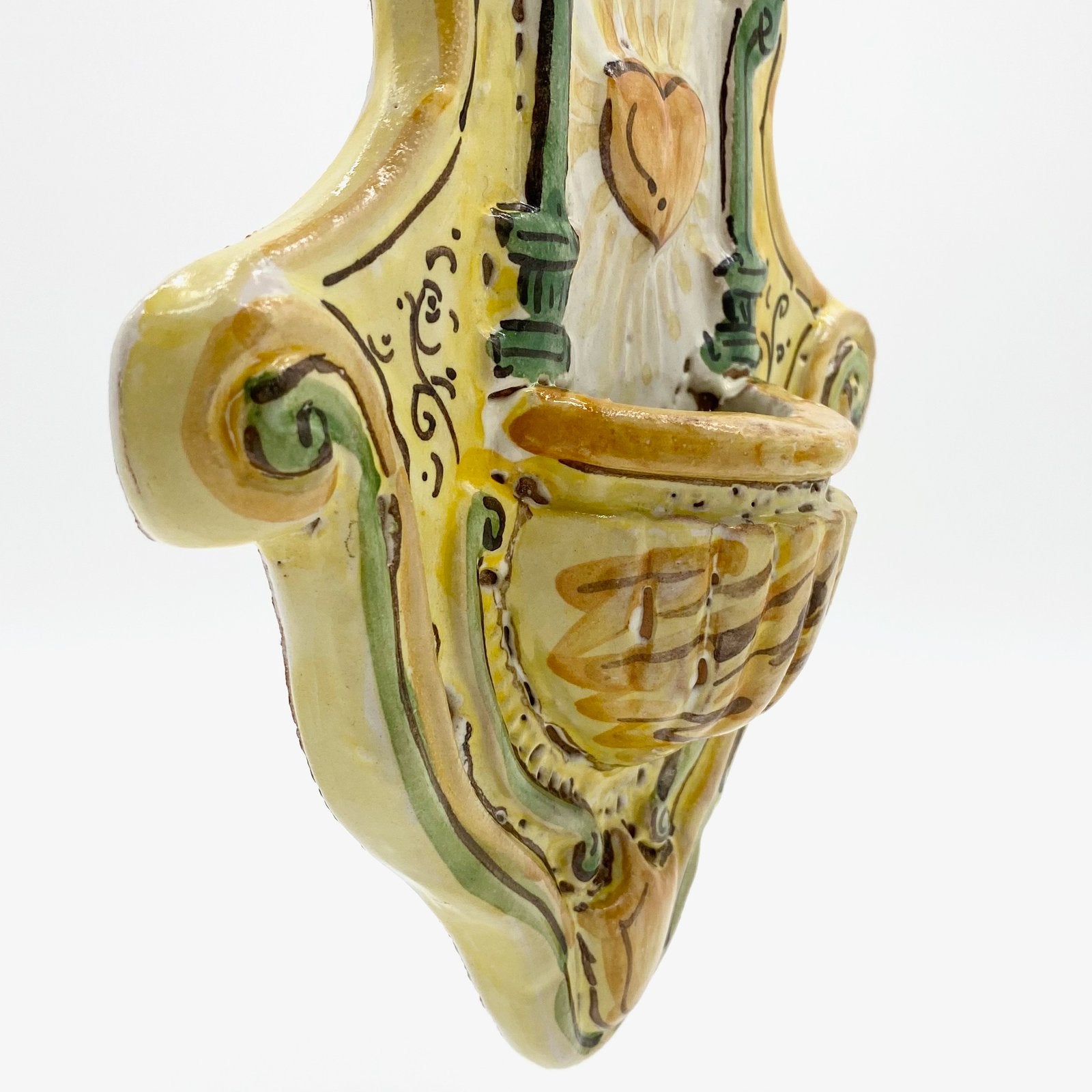 BENITIER COEUR VERT "LE STANZE DEL GATTOPARDO", 1970