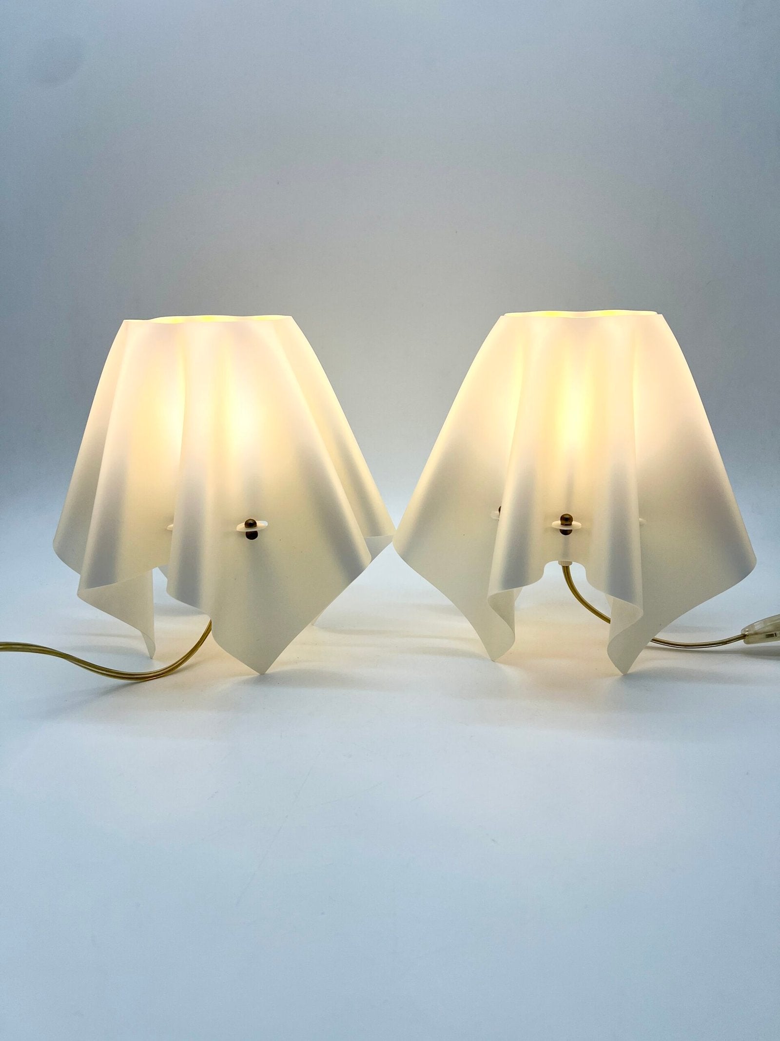 PAIRE DE LAMPES SLAMP “FOULARD” PAR FRANCESCO PARETTI, 1990s