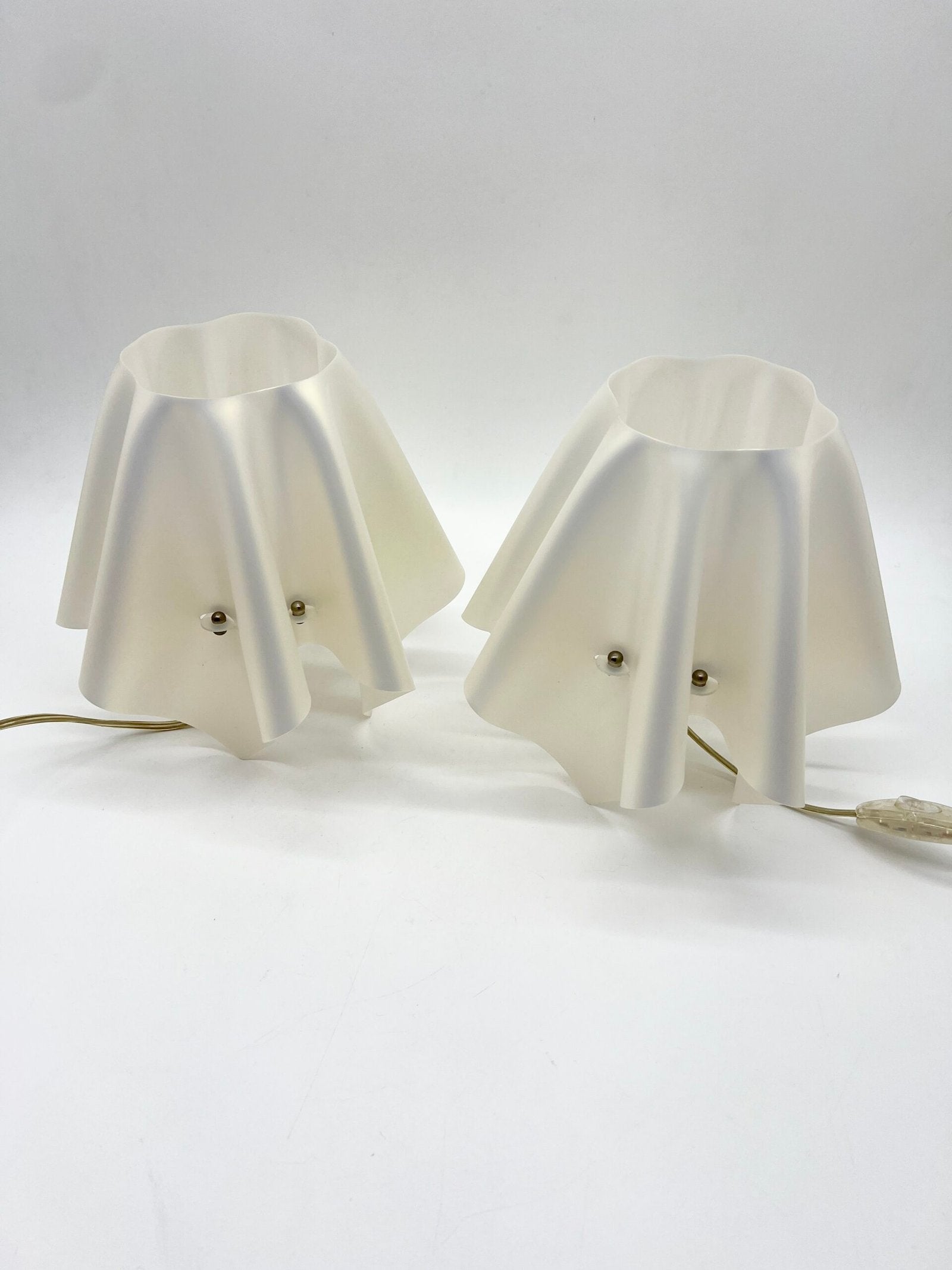 PAIRE DE LAMPES SLAMP “FOULARD” PAR FRANCESCO PARETTI, 1990s