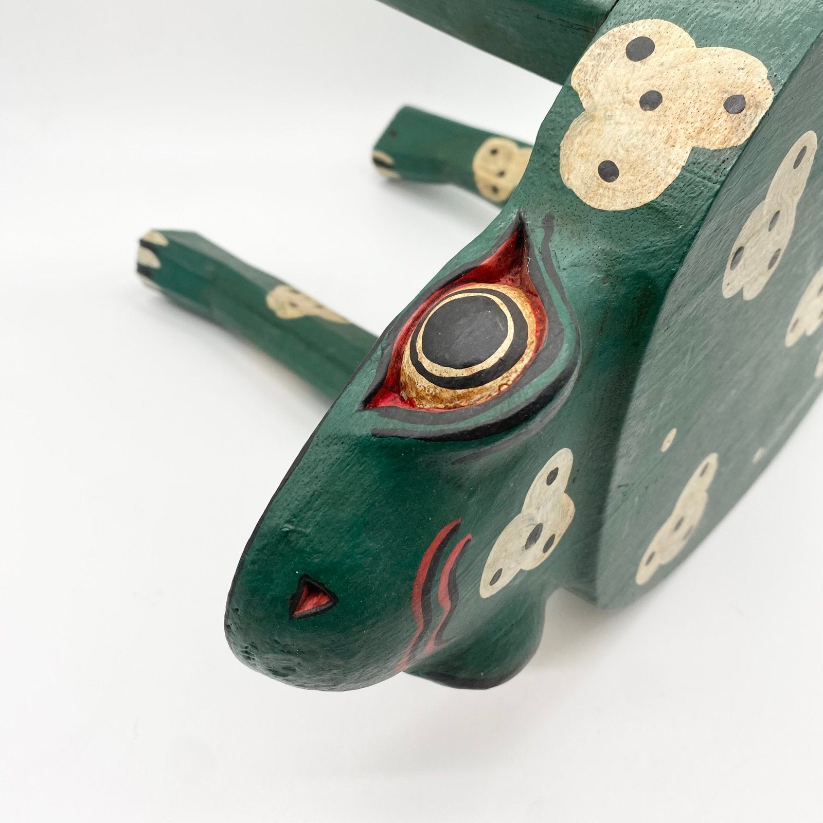 TABOURET BALINAIS "GRENOUILLE" – 1980s