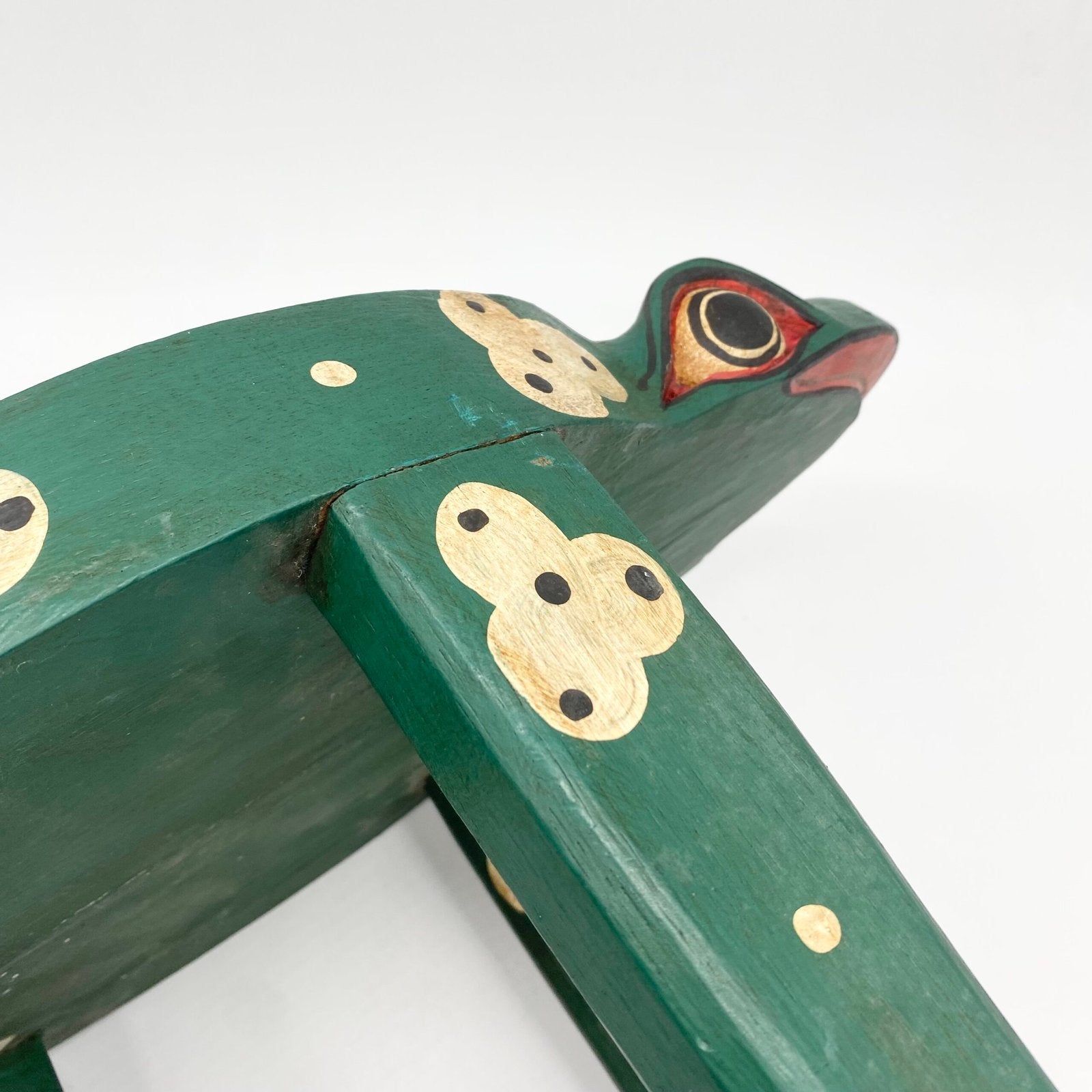 TABOURET BALINAIS "GRENOUILLE" – 1980s