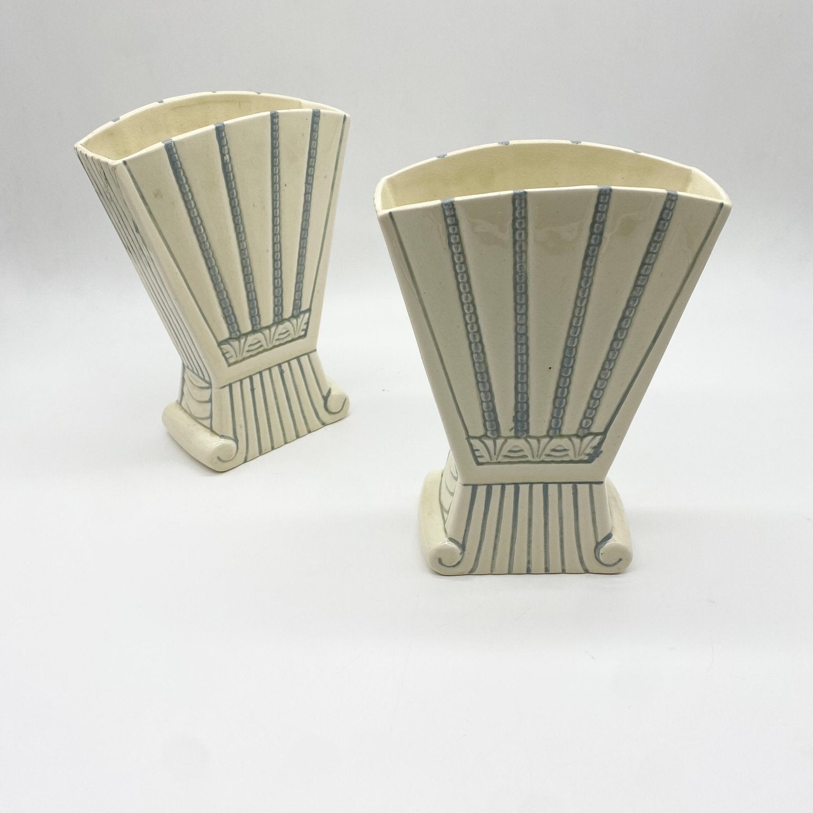 PAIRE DE VASES "ORCHIES" ART DÉCO, 1930s