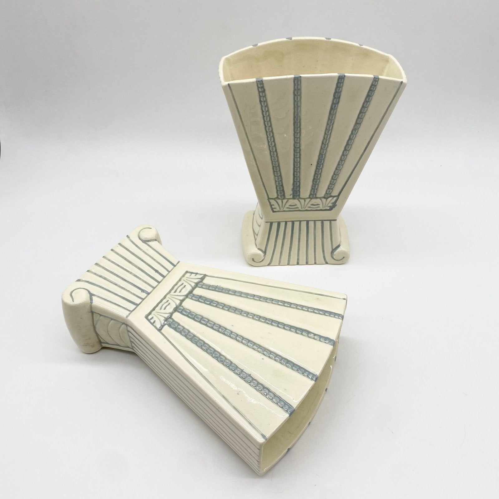 PAIRE DE VASES "ORCHIES" ART DÉCO, 1930s