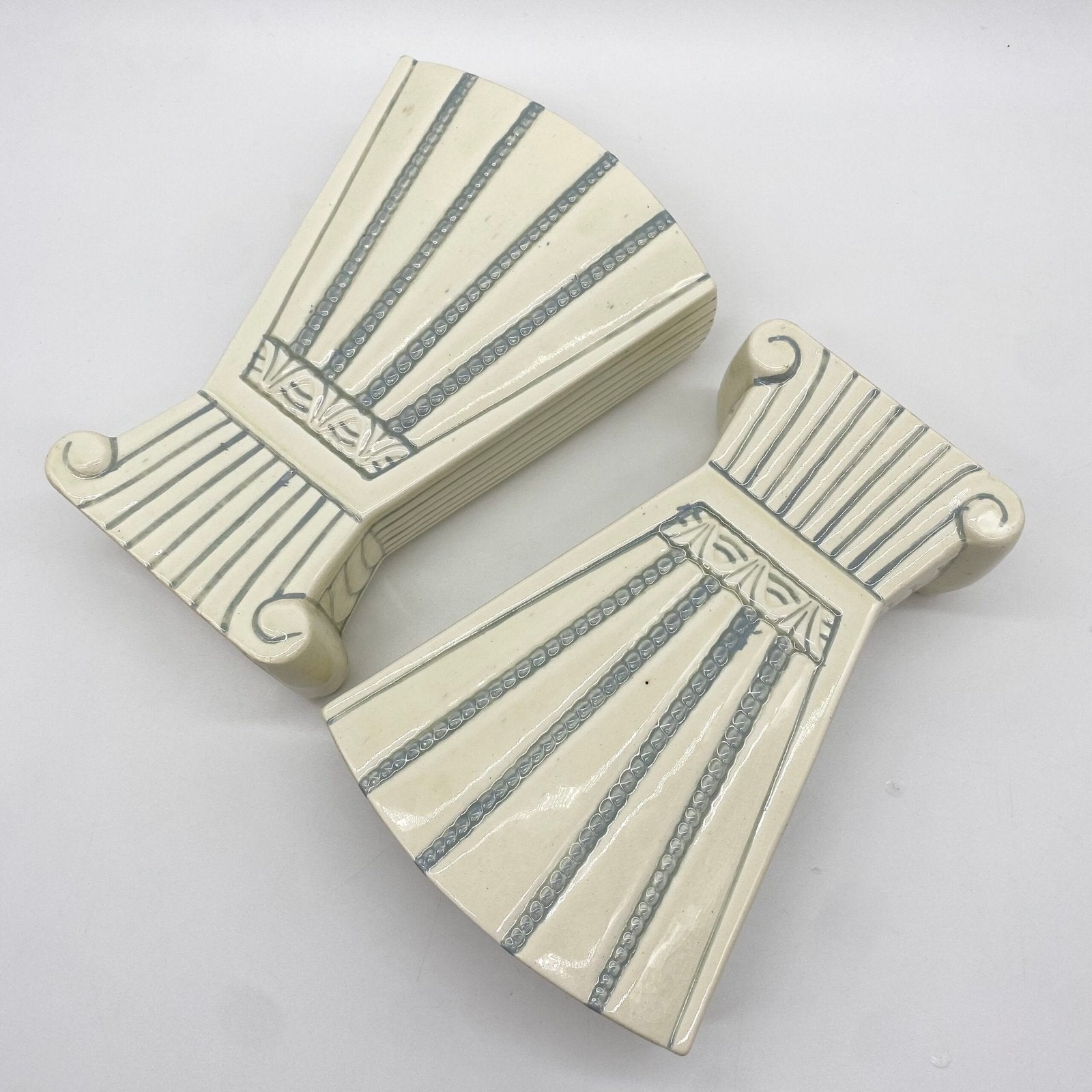 PAIRE DE VASES "ORCHIES" ART DÉCO, 1930s
