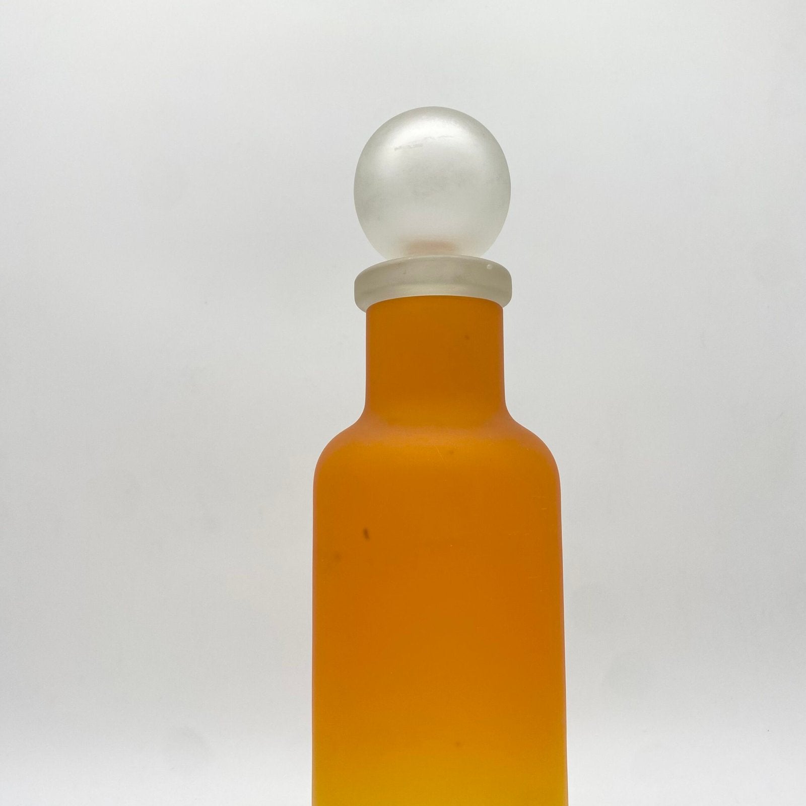 BOUTEILLE XXL "ULTRA ORANGE" VERRE DE MURANO, 1960s
