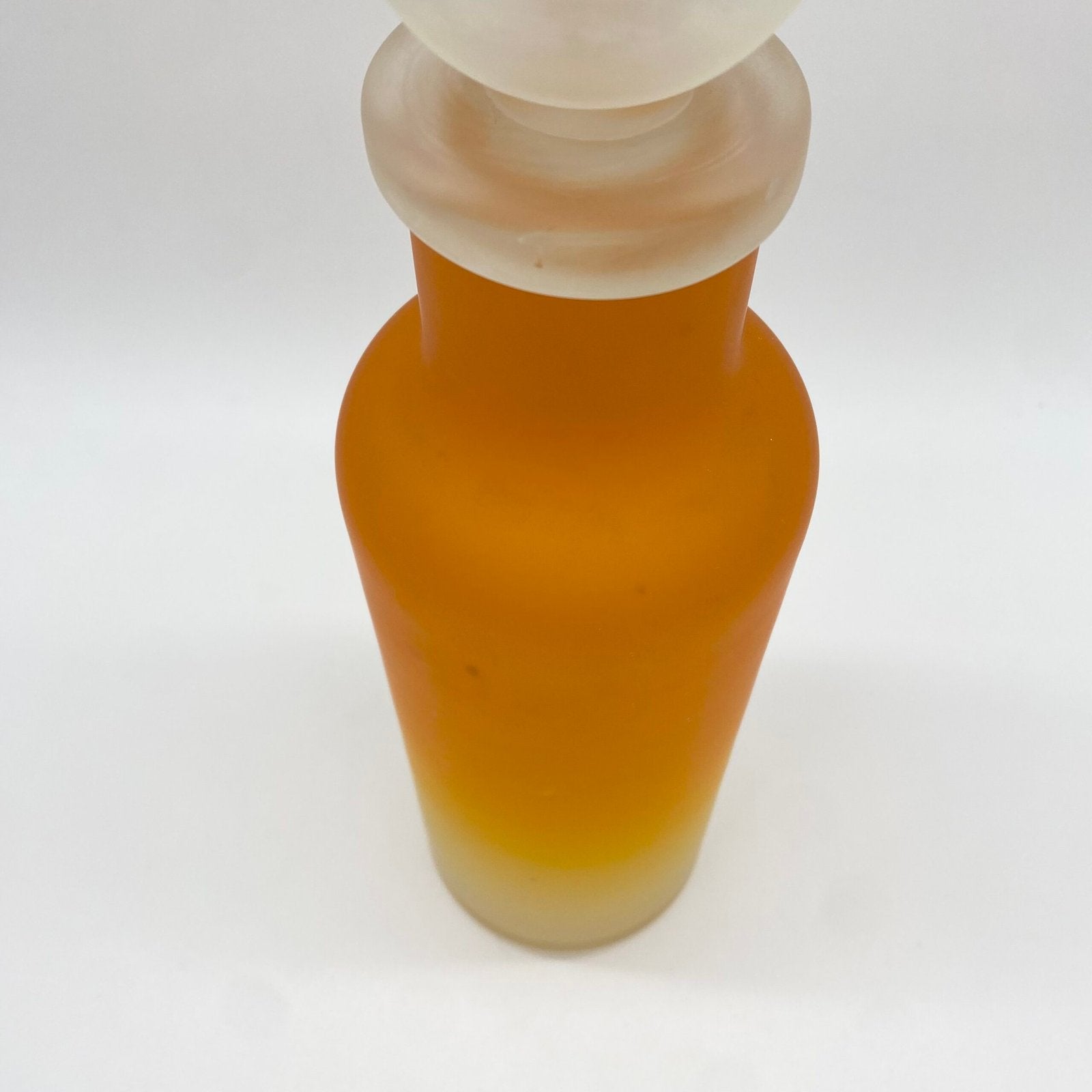 BOUTEILLE XXL "ULTRA ORANGE" VERRE DE MURANO, 1960s