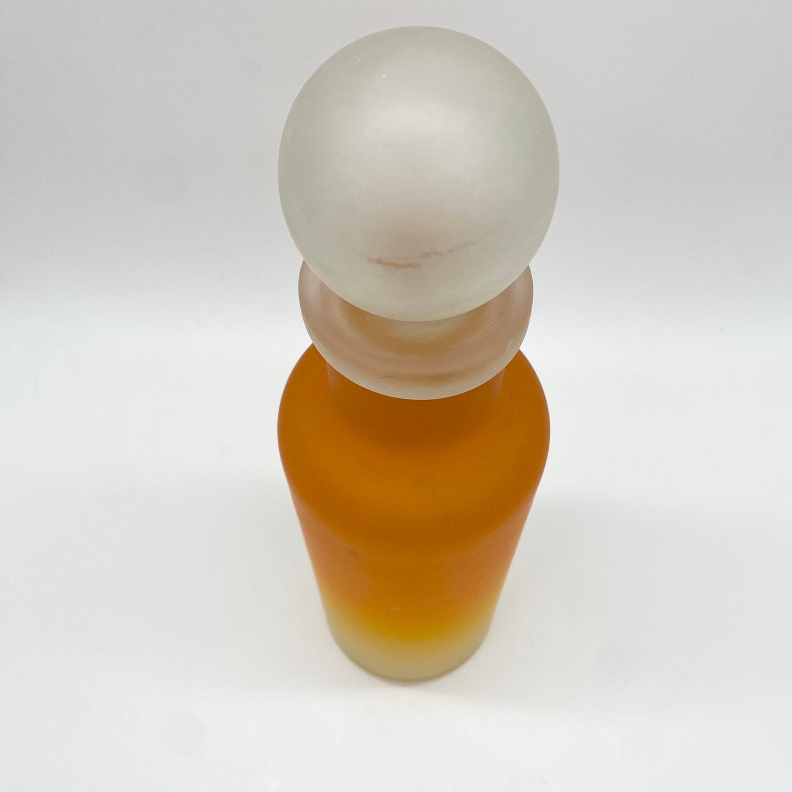 BOUTEILLE XXL "ULTRA ORANGE" VERRE DE MURANO, 1960s