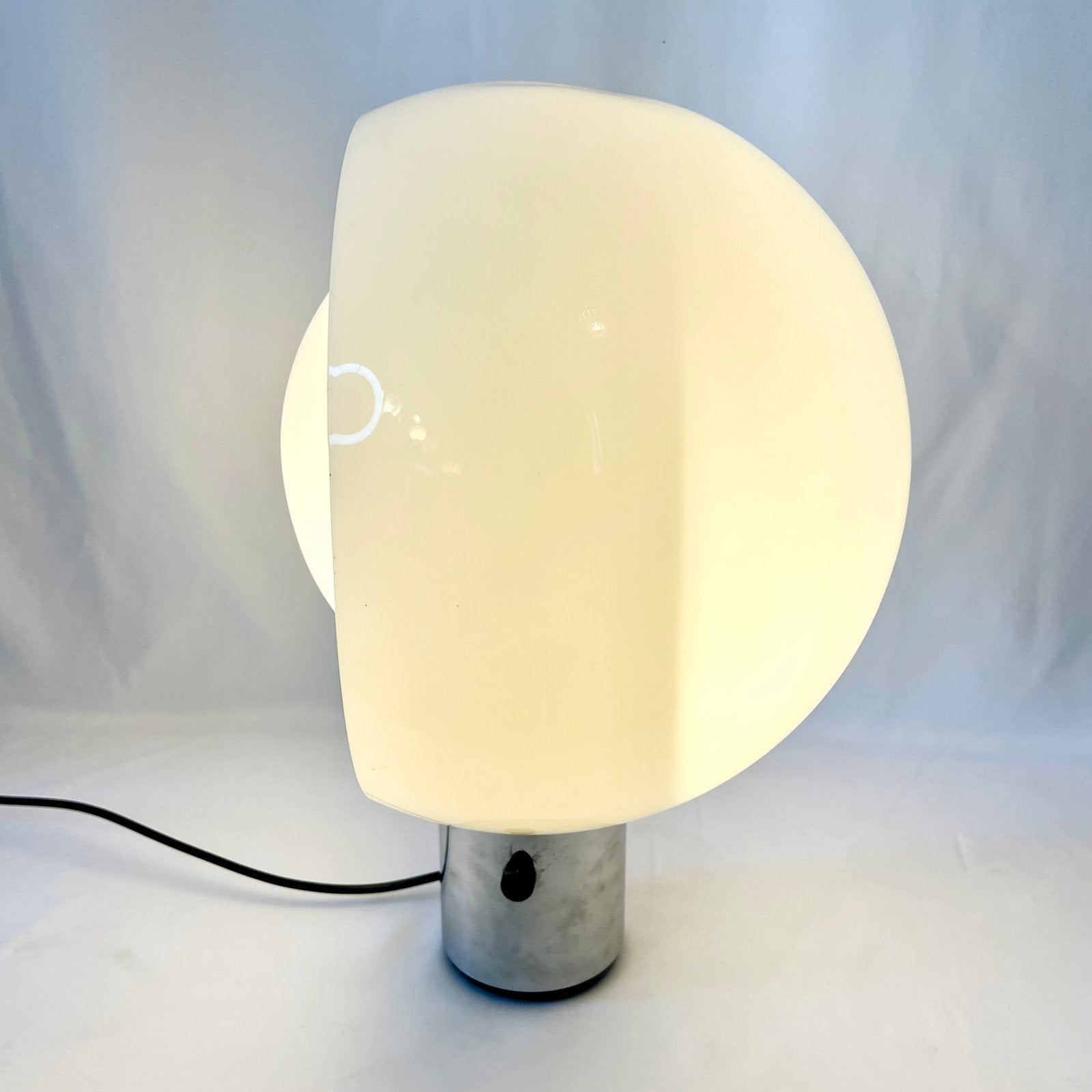 GRANDE LAMPE "MOON" PAR ANDRÉ RICARD POUR METALARTE, 1960s. SPAIN