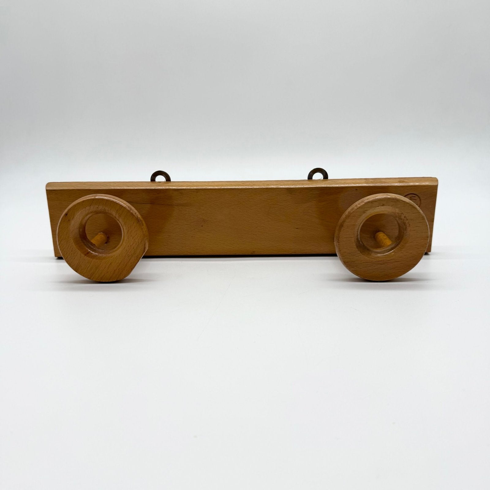 PORTE-MANTEAU "SCANDINAVE" BOIS CLAIR – 1960s