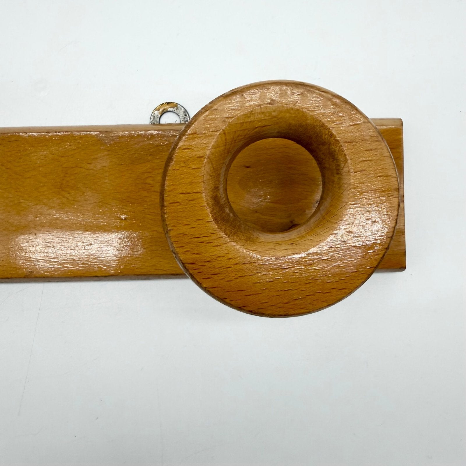 PORTE-MANTEAU "SCANDINAVE" BOIS CLAIR – 1960s