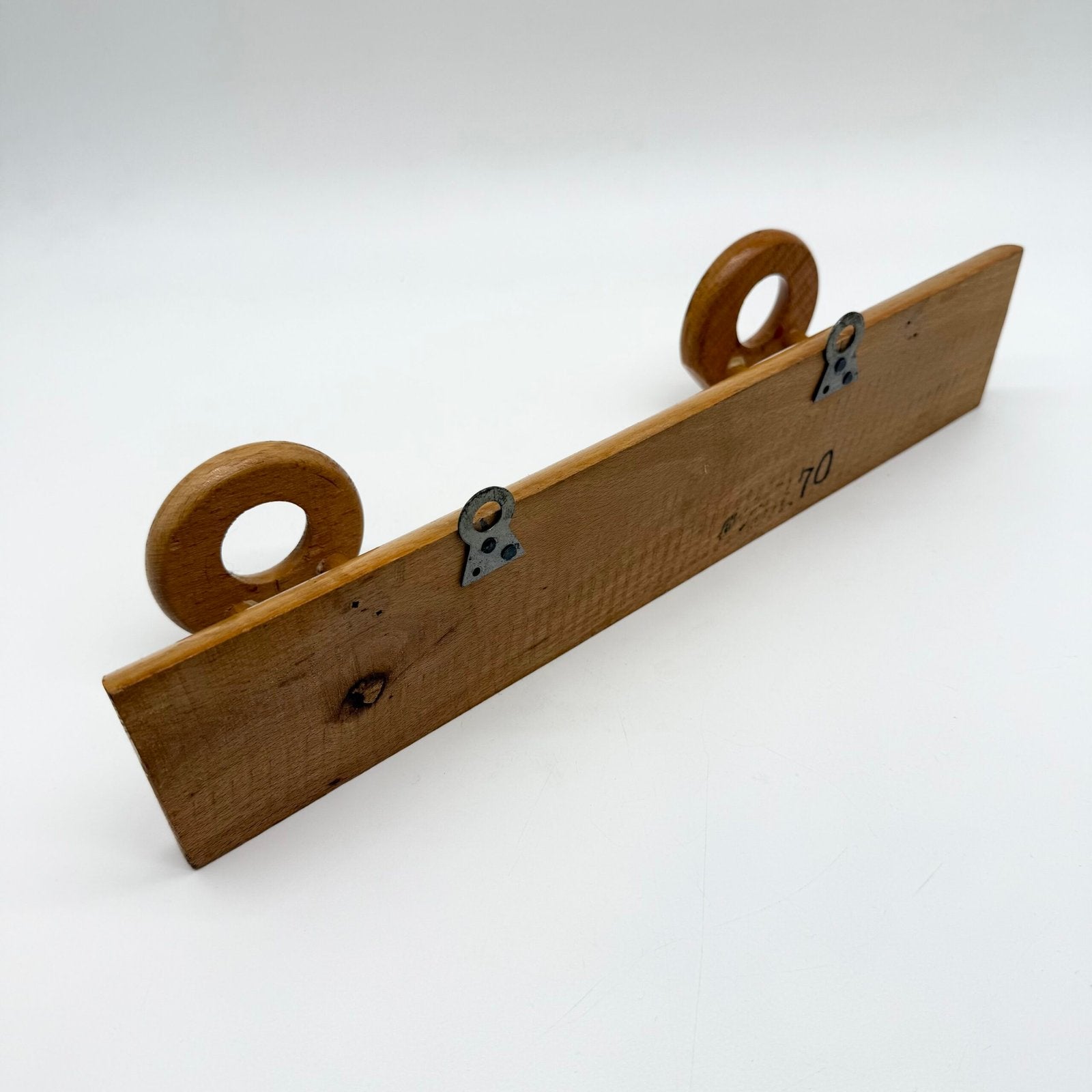 PORTE-MANTEAU "SCANDINAVE" BOIS CLAIR – 1960s