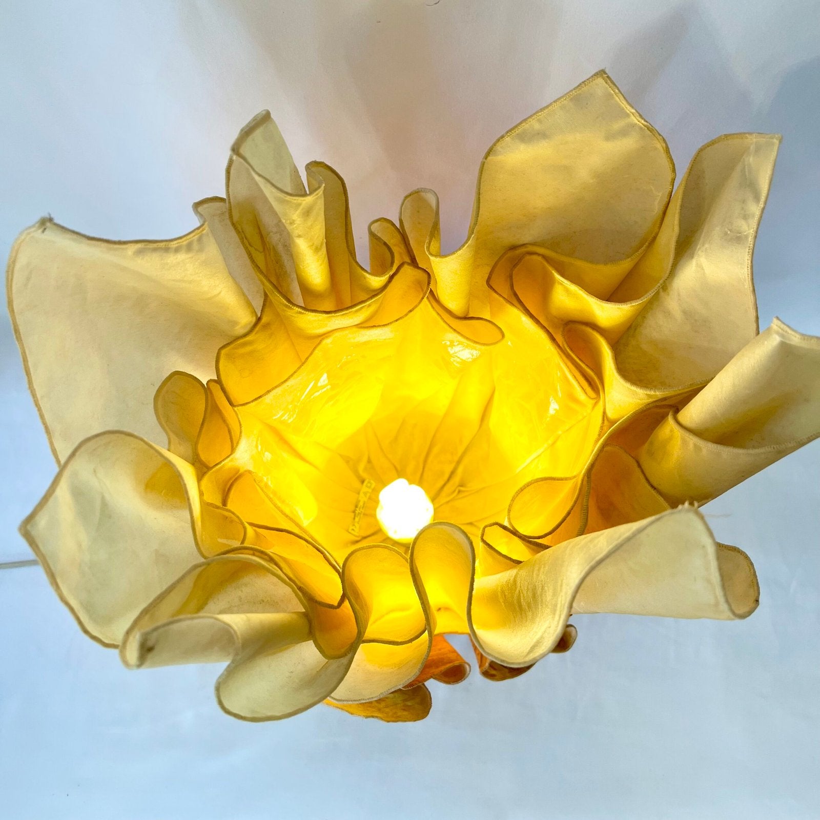 LAMPE "MOUCHOIR" JANNALIGHTS, 1970s. FRANCE