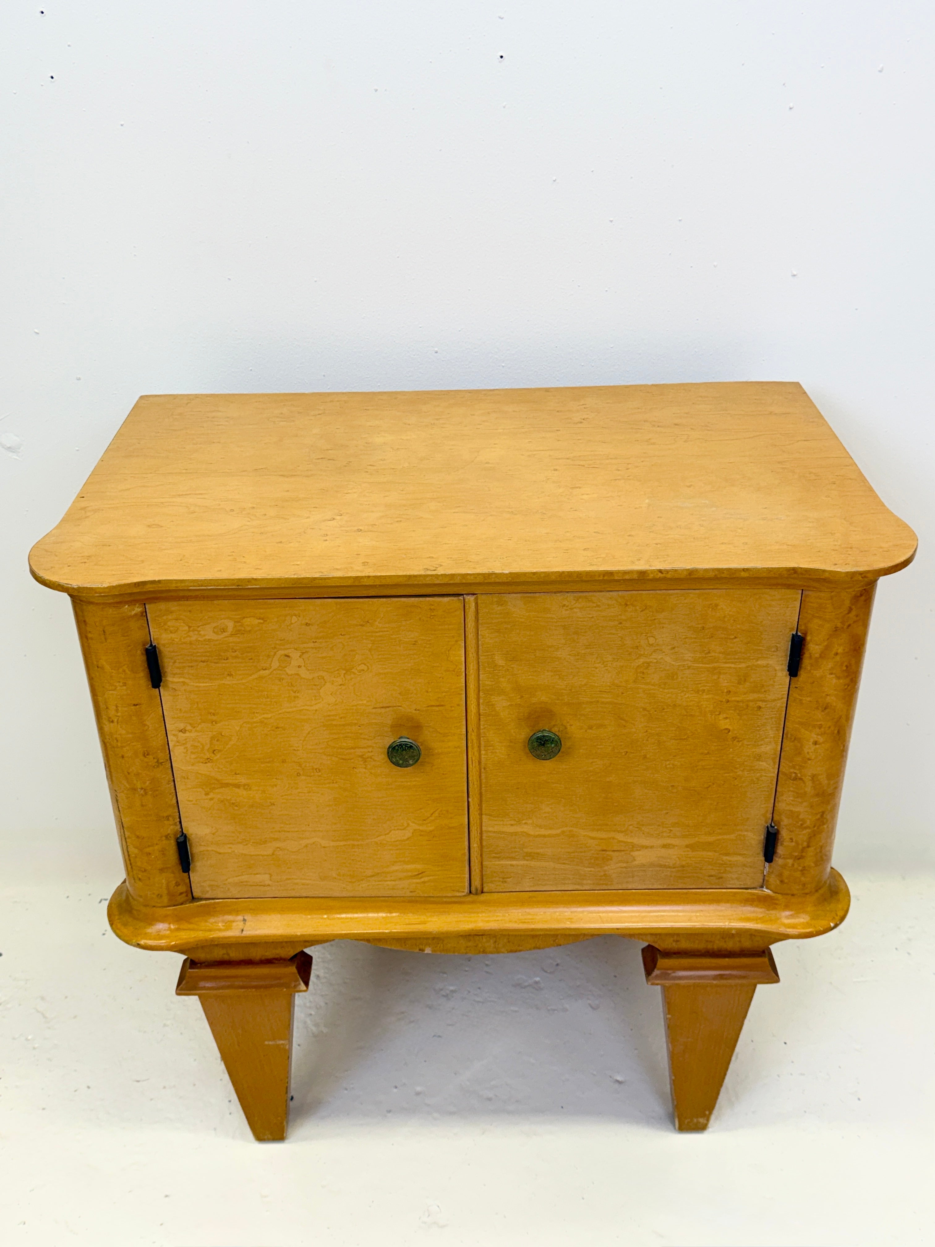 PAIRE DE CHEVETS "ART DÉCO" FRANCE, 1940s