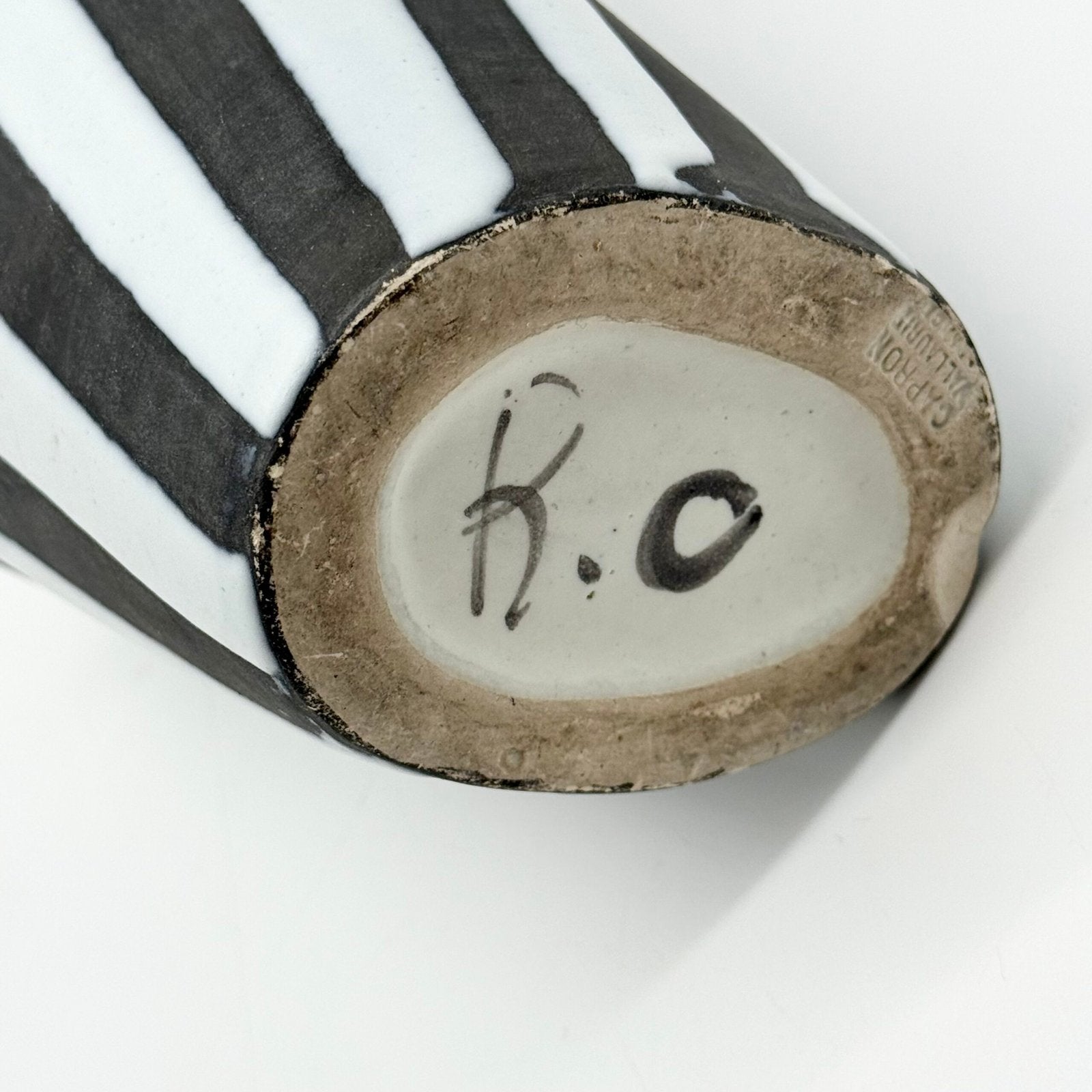 VASE “ZÈBRE ÉMERAUDE” – ROGER CAPRON, 1960s