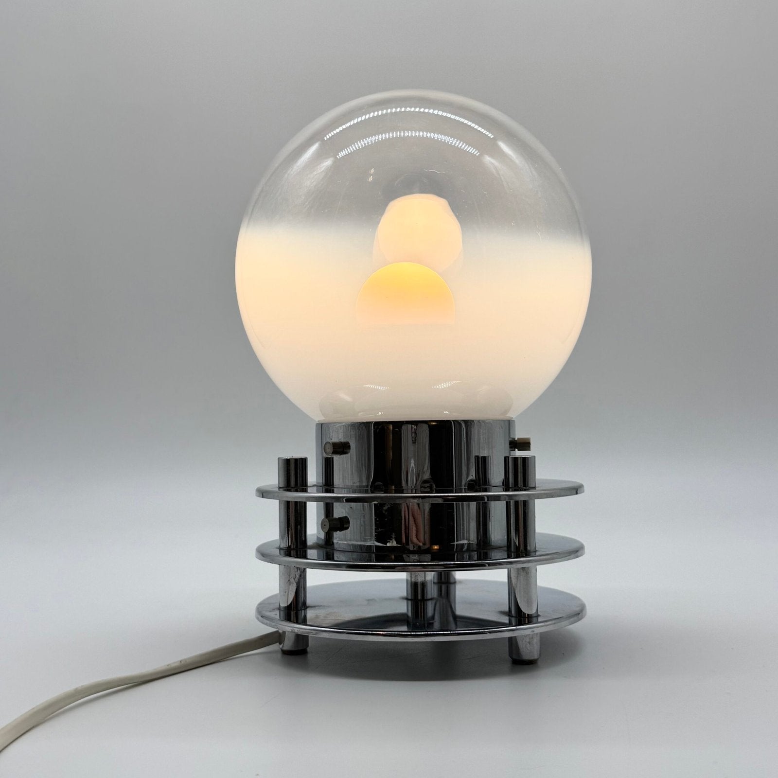 LAMPE DE TABLE – PAR "TONI ZUCCHERI " ITALY – 1970s