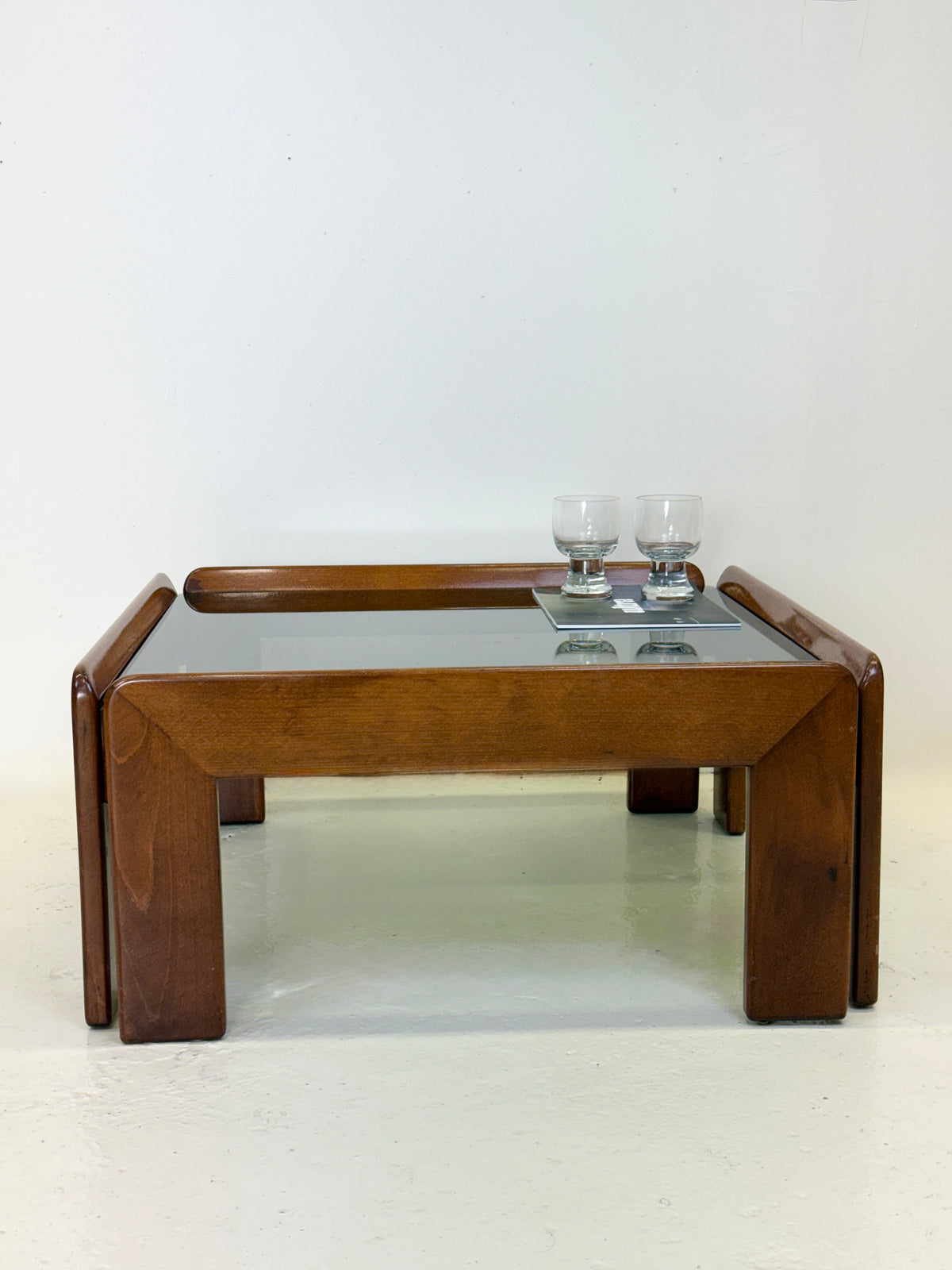 Table basse par Afra & Tobia Scarpa pour Cassina — Italie, 1960s