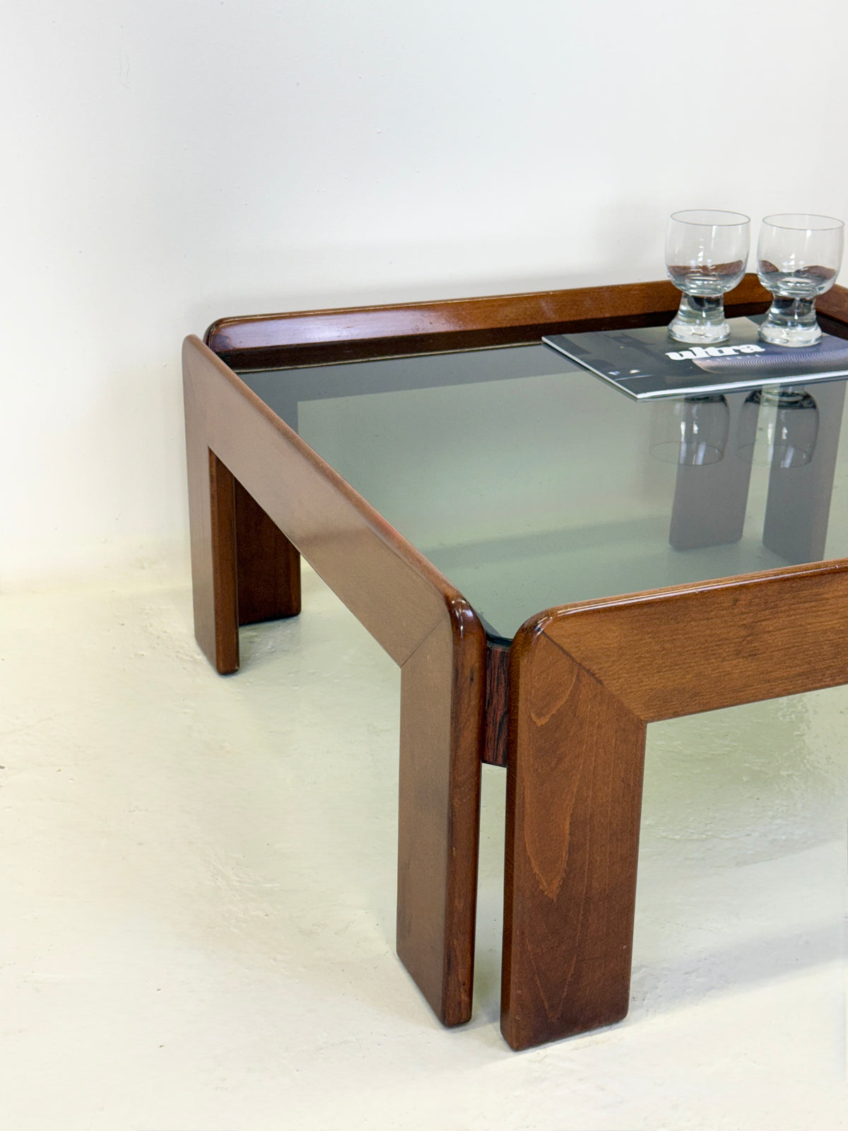 Table basse par Afra & Tobia Scarpa pour Cassina — Italie, 1960s
