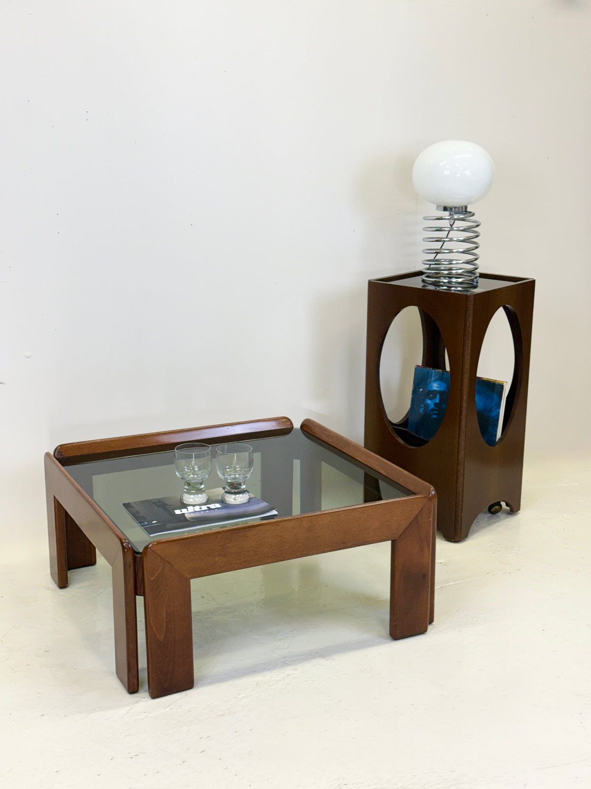 Table basse par Afra & Tobia Scarpa pour Cassina — Italie, 1960s