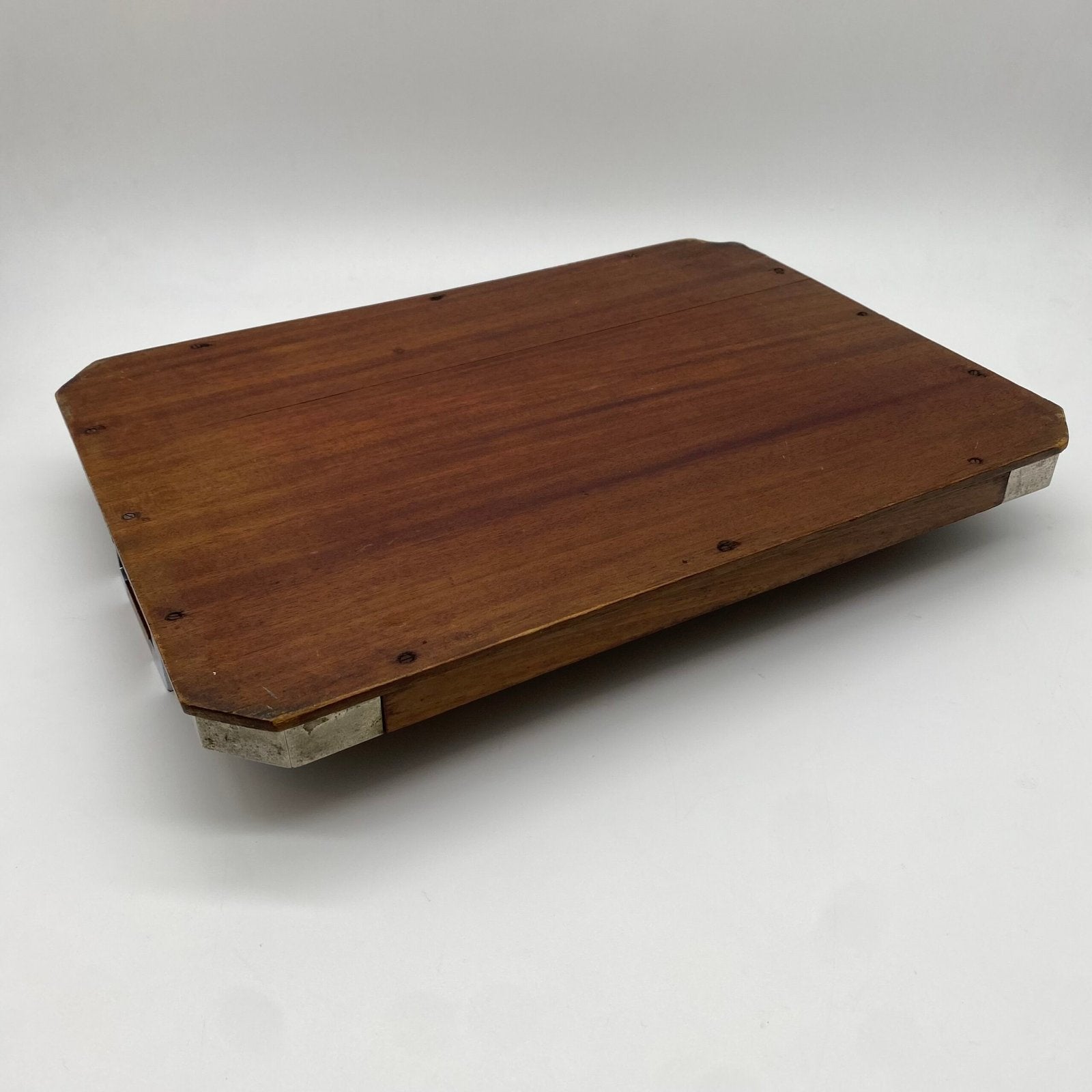 PLATEAU "ART DÉCO" EN BOIS MASSIF – 1930s