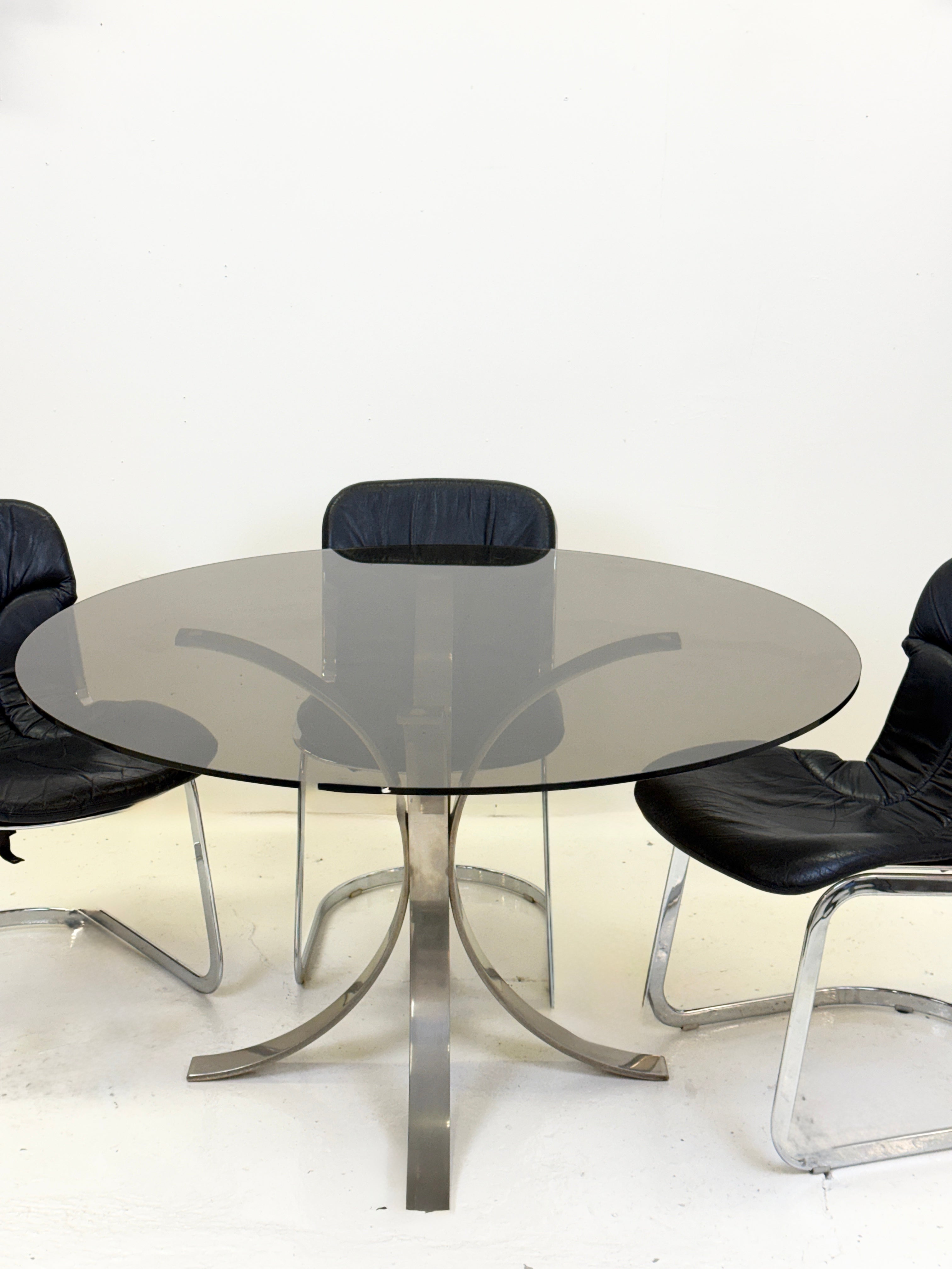 TABLE SPACE AGE - ROCHE BOBOIS, 1970s