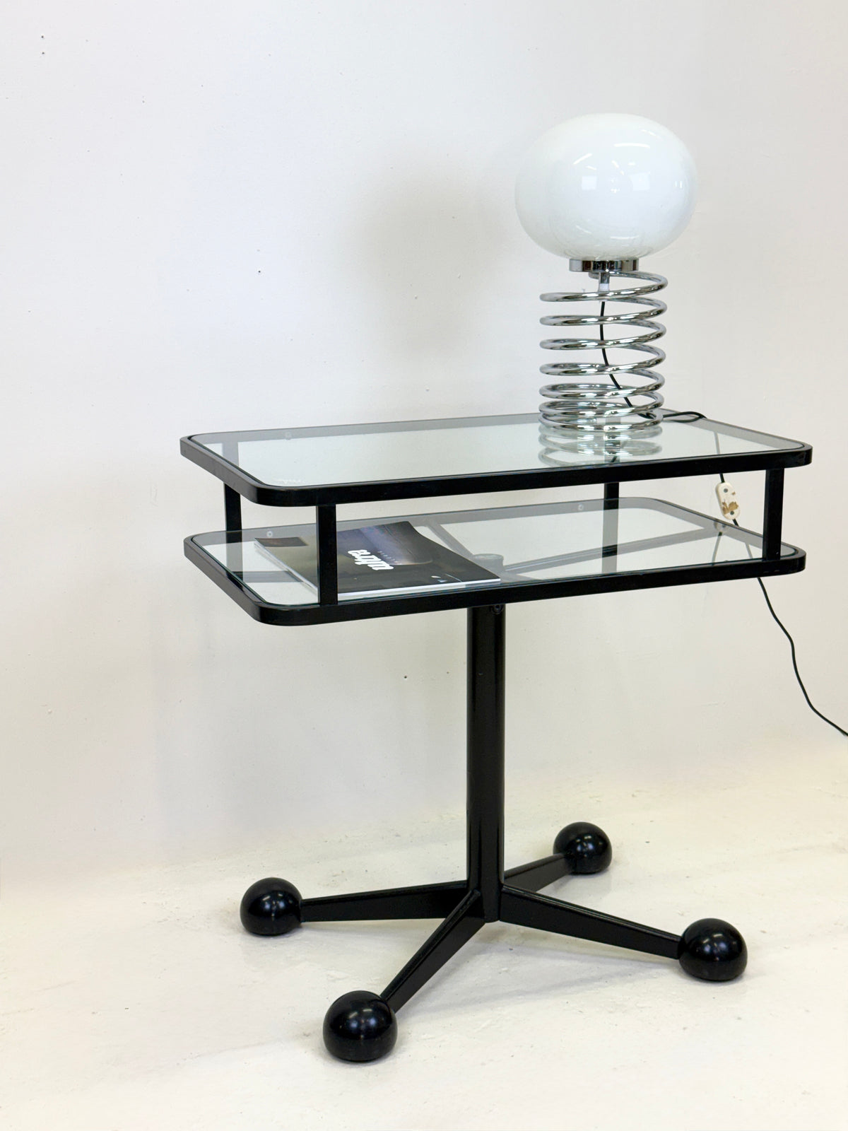 Table chariot – par Allegri Arredamenti, Parma, 1970s