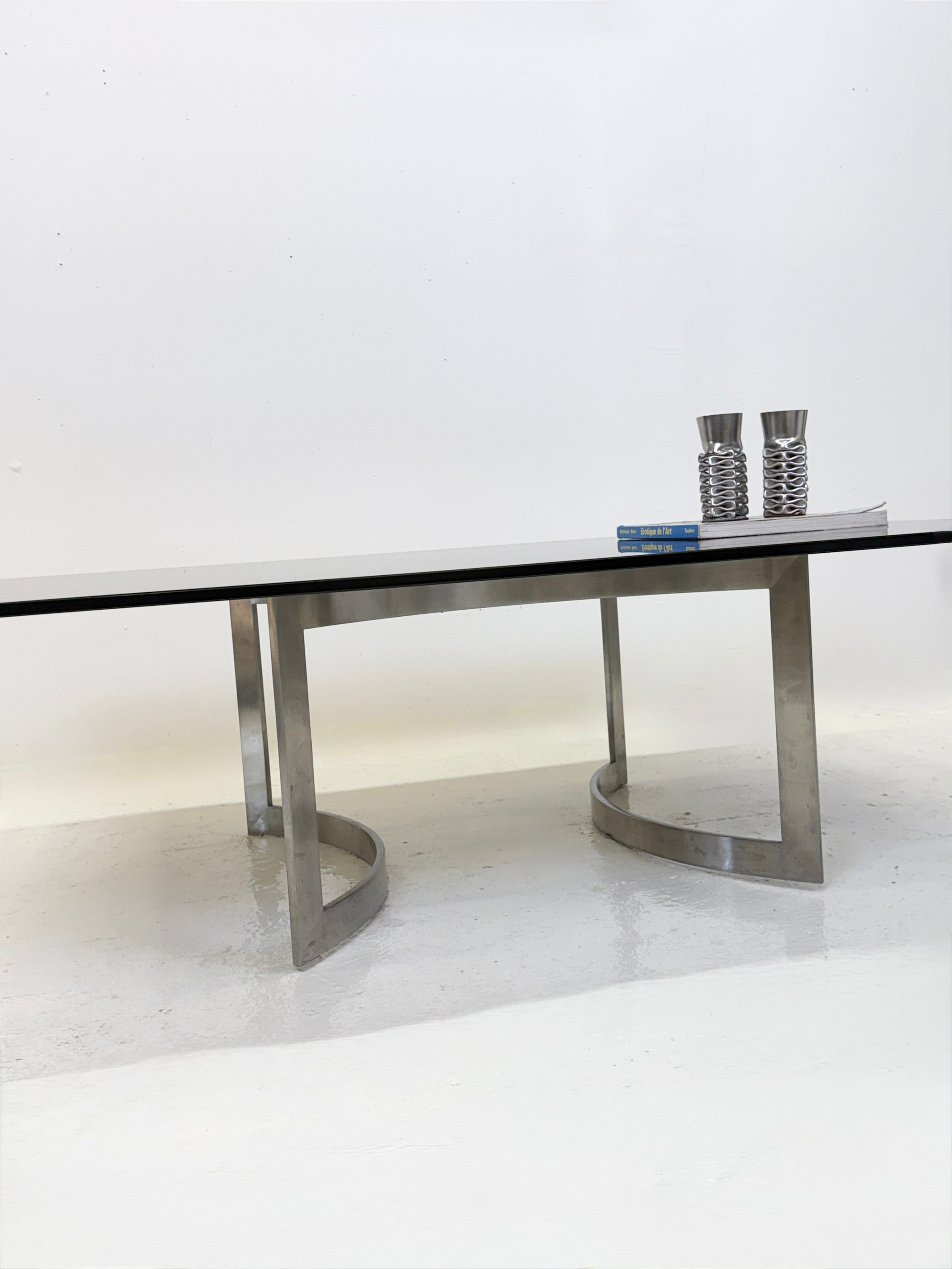 TABLE BASSE SPACE AGE – HENRY NEUMAN , 1970s