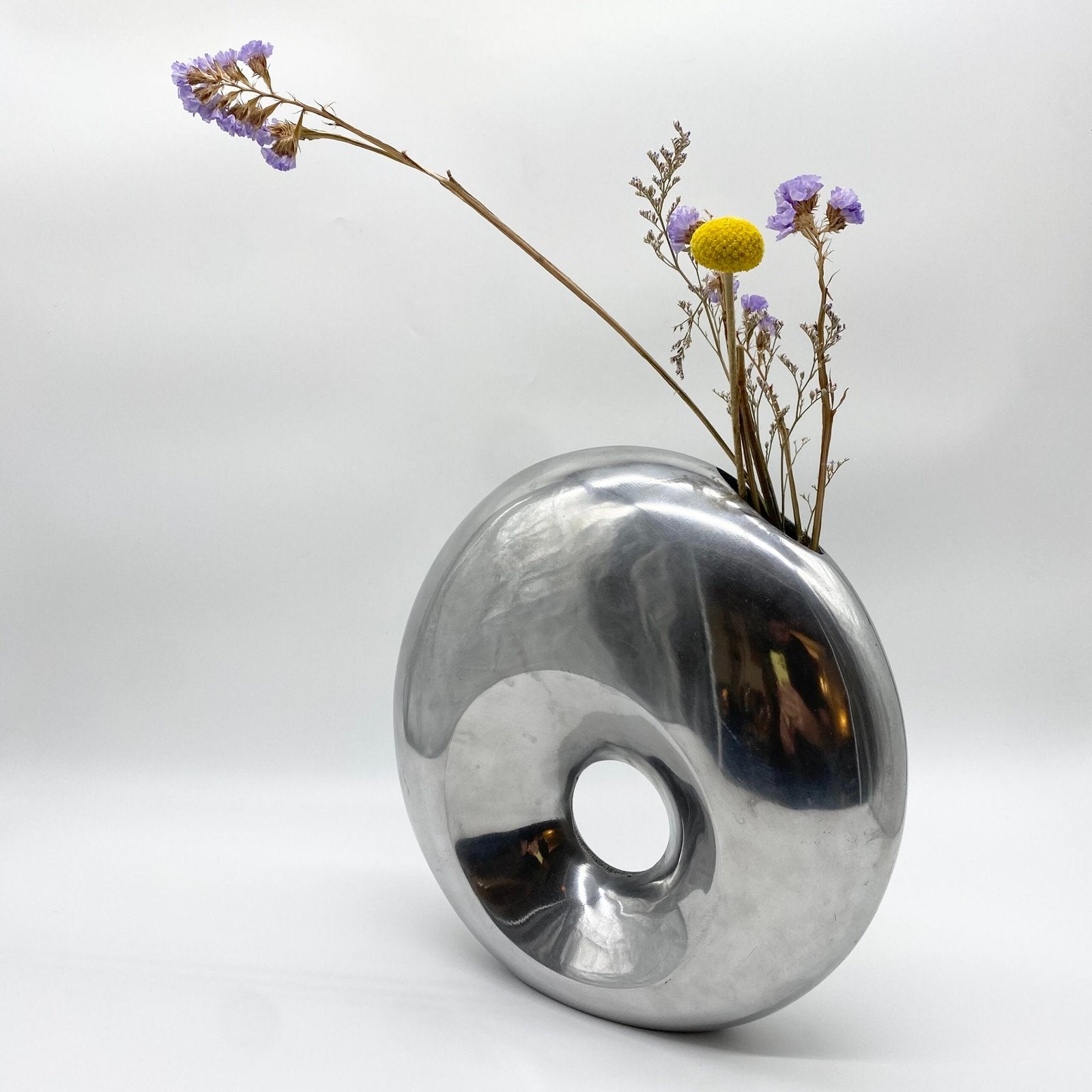 VASE « OVNI III » / FONTE D’ALUMINIUM – 1970s