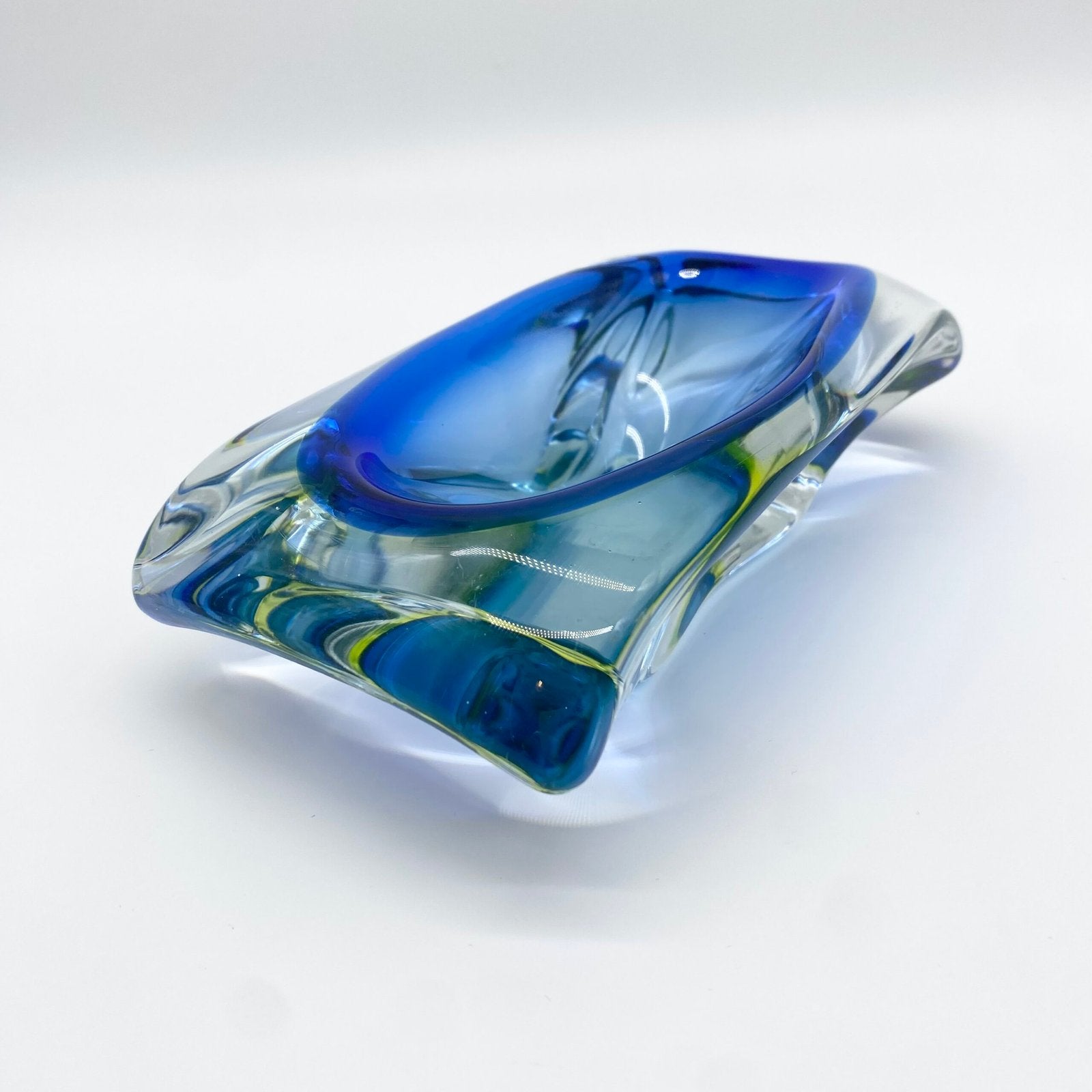 CENDRIER "FLUO SOMMERSO" – MURANO, 1970s