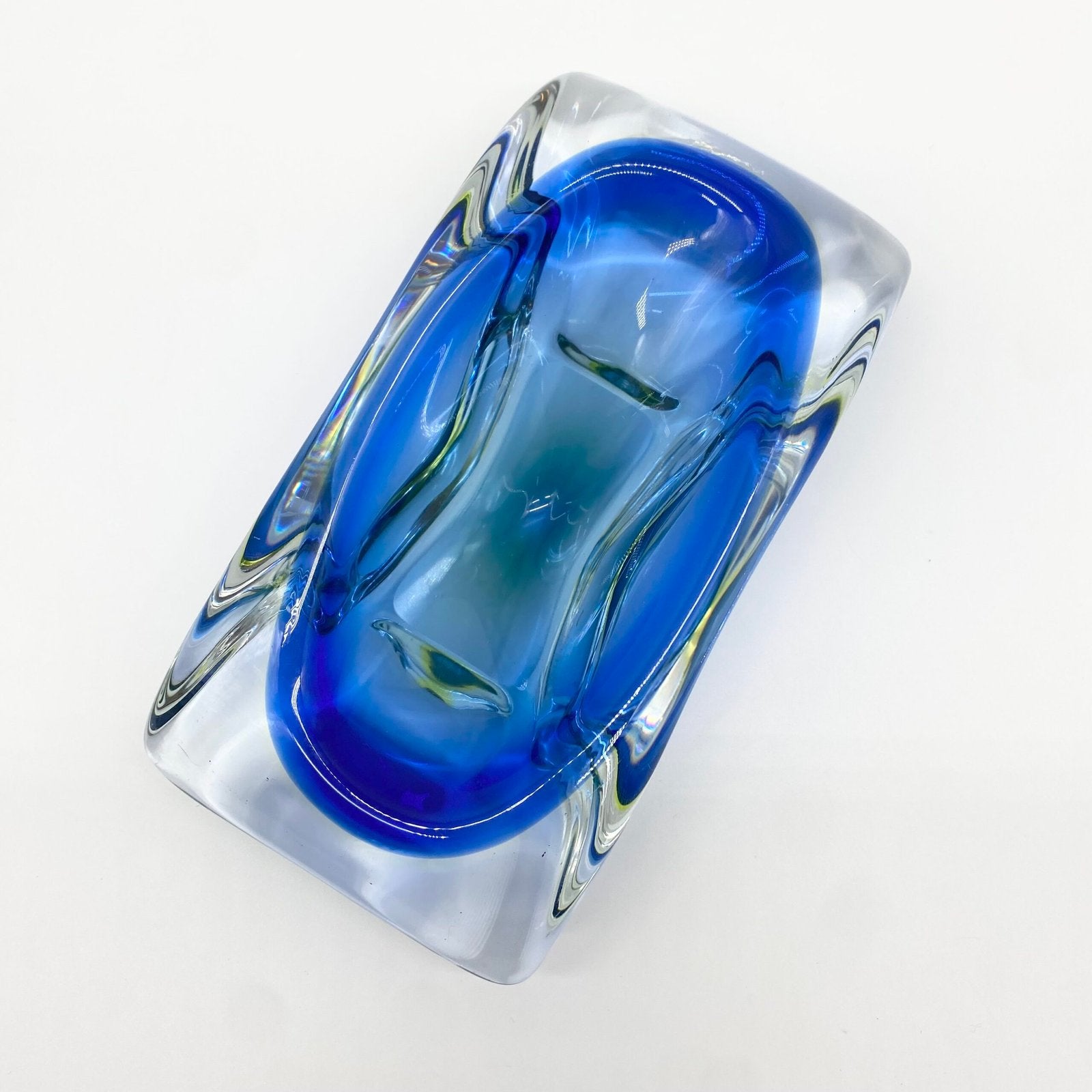 CENDRIER "FLUO SOMMERSO" – MURANO, 1970s