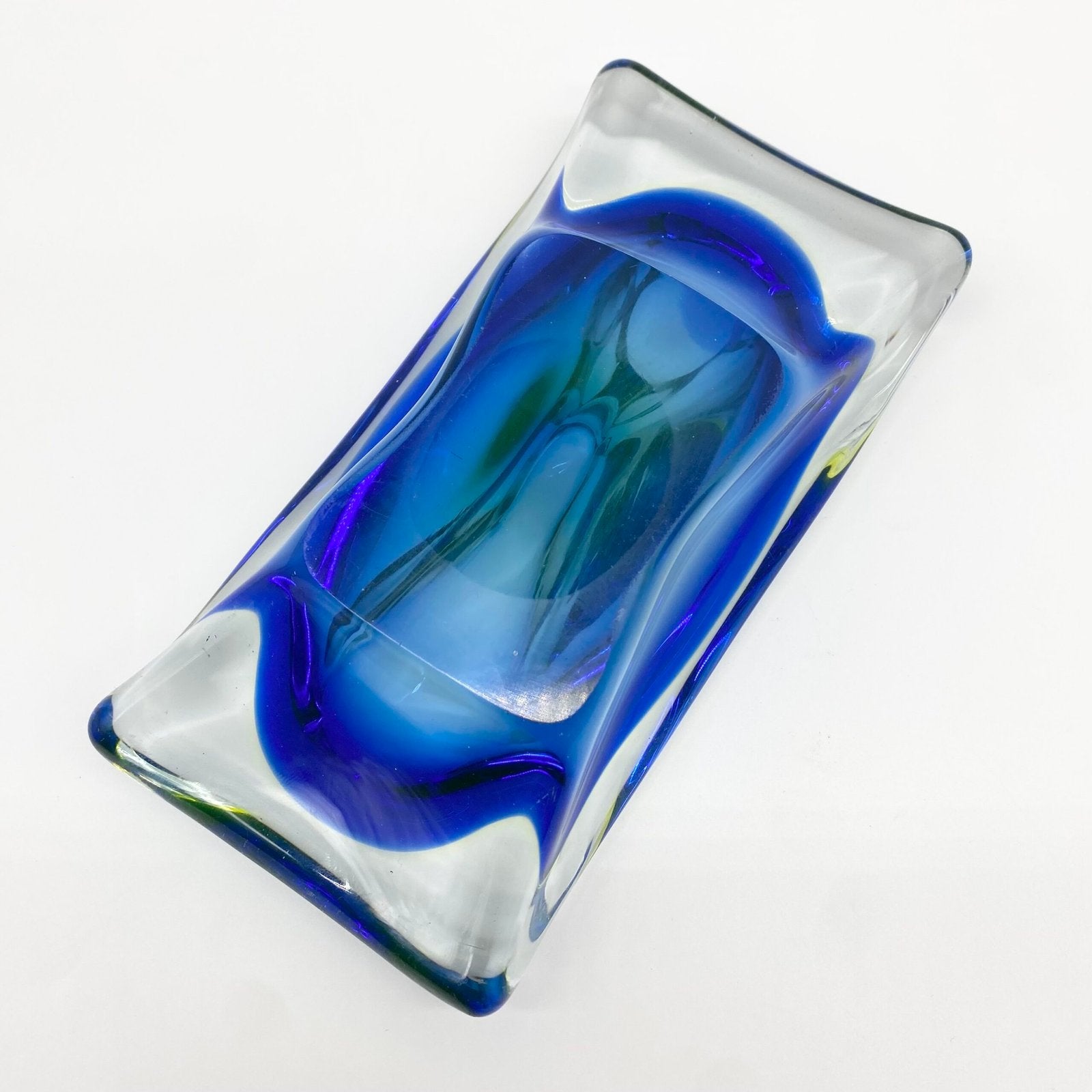 CENDRIER "FLUO SOMMERSO" – MURANO, 1970s