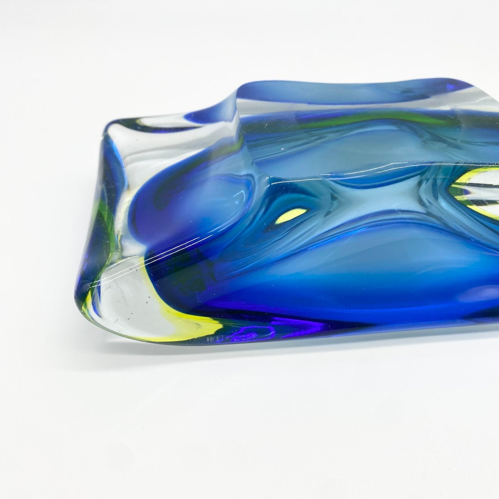 CENDRIER "FLUO SOMMERSO" – MURANO, 1970s