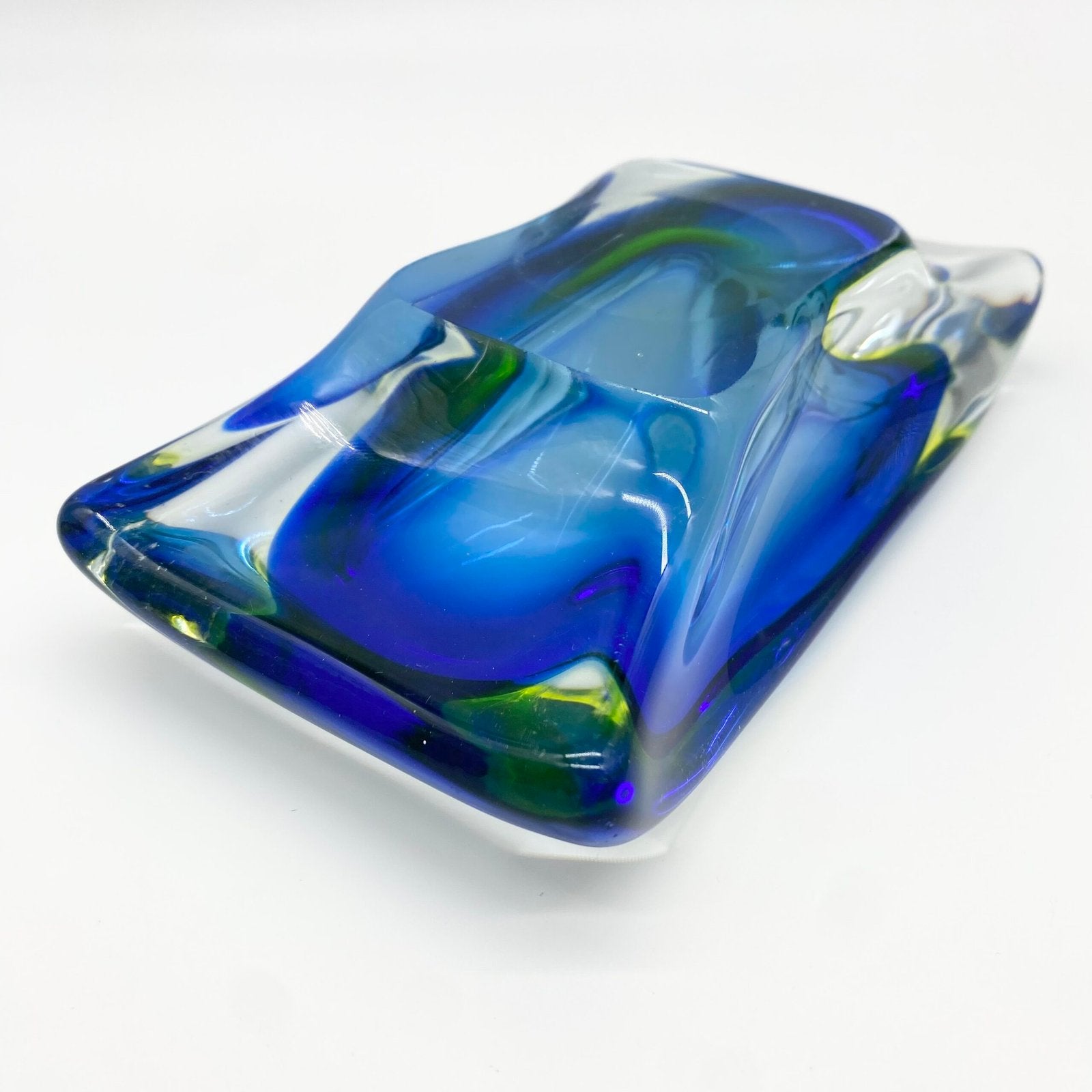 CENDRIER "FLUO SOMMERSO" – MURANO, 1970s