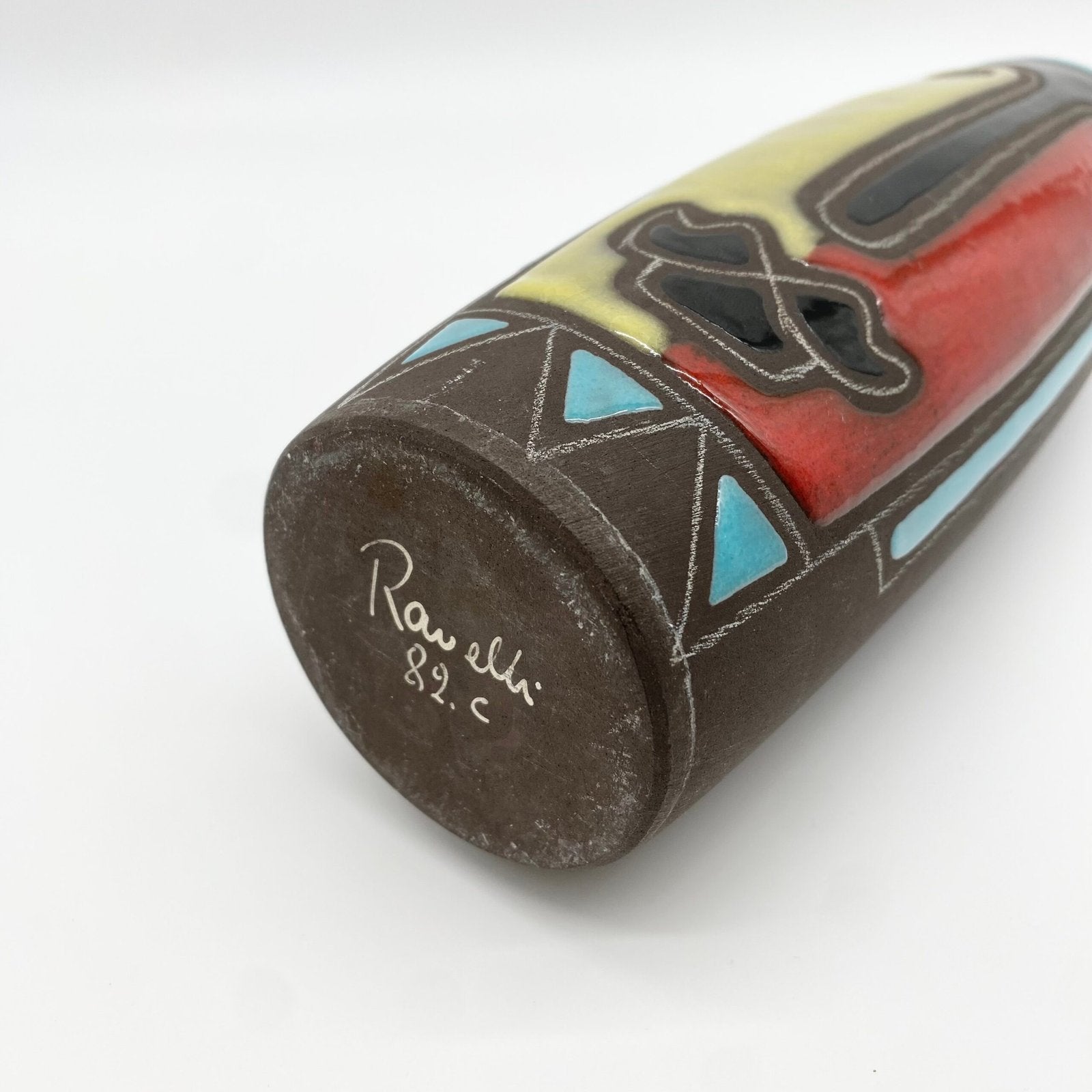 VASE "MASQUE" POLYCHROME – JAAP RAVELLI, 1955