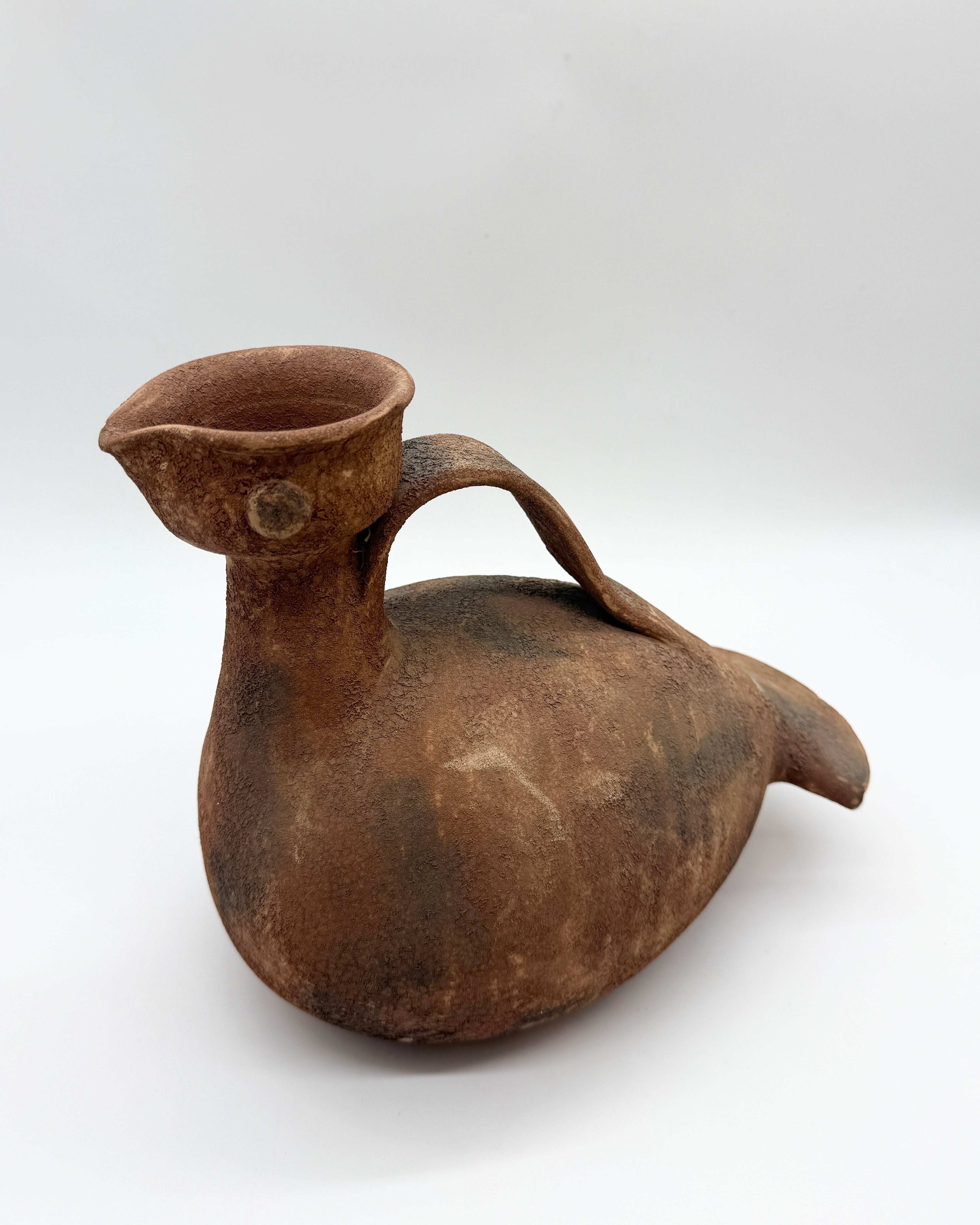 SCULPTURE CANARD « SCAVO » EN CÉRAMIQUE BITOSSI, ITALIE, 1970s
