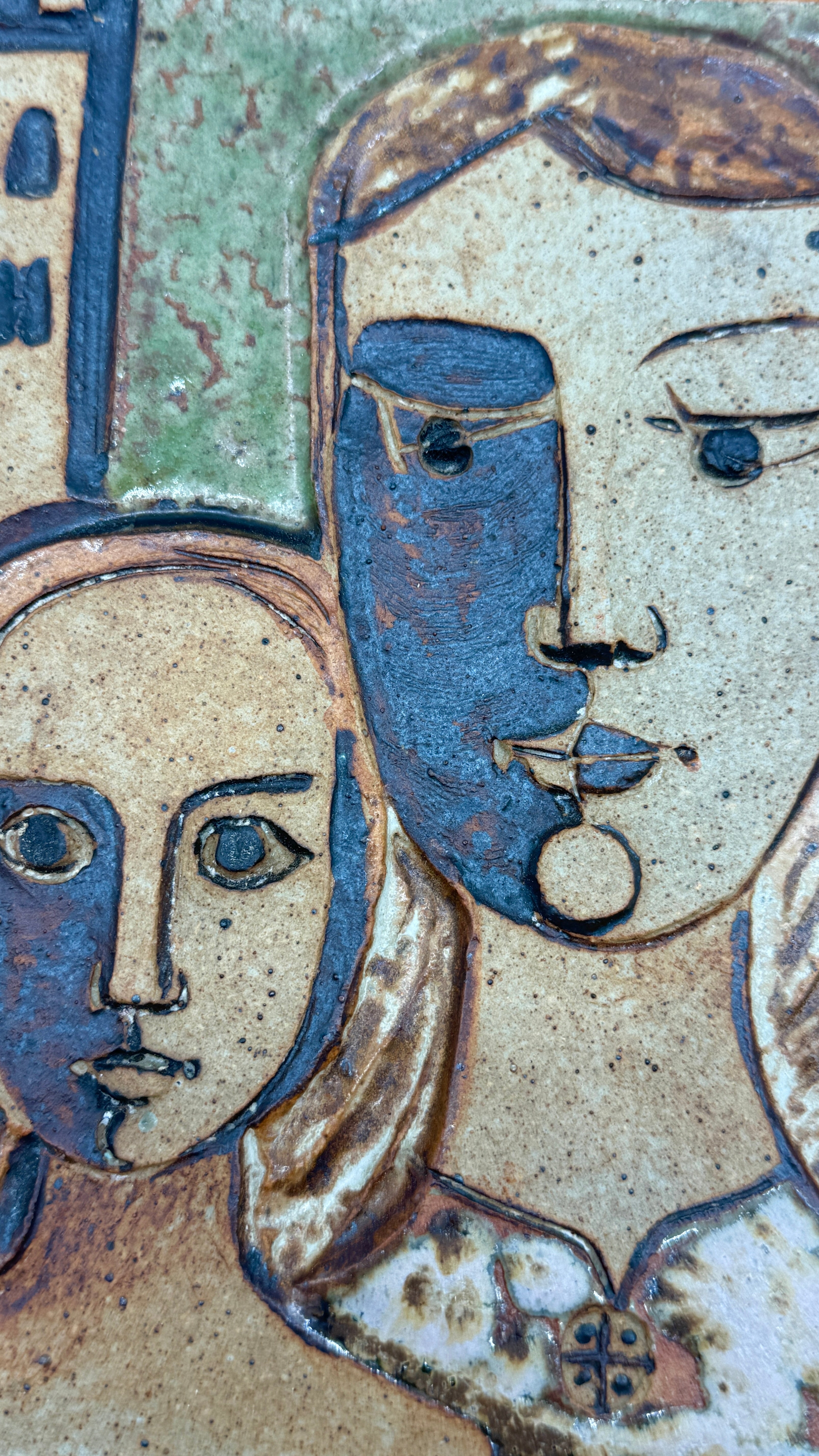 CÉRAMIQUE MURALE DU PÈRE PAOLI – SAINT-MICHEL-DE-CUIXÀ, 1973