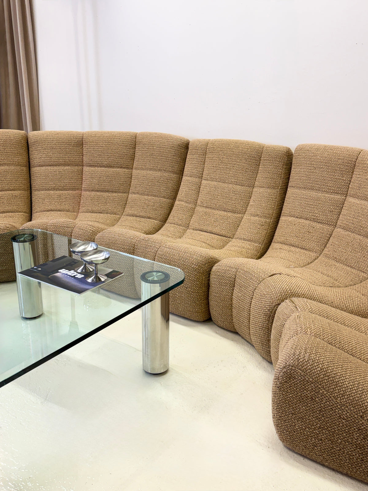 Salon complet Gilda par Michel Ducaroy pour Ligne Roset — France, 1972