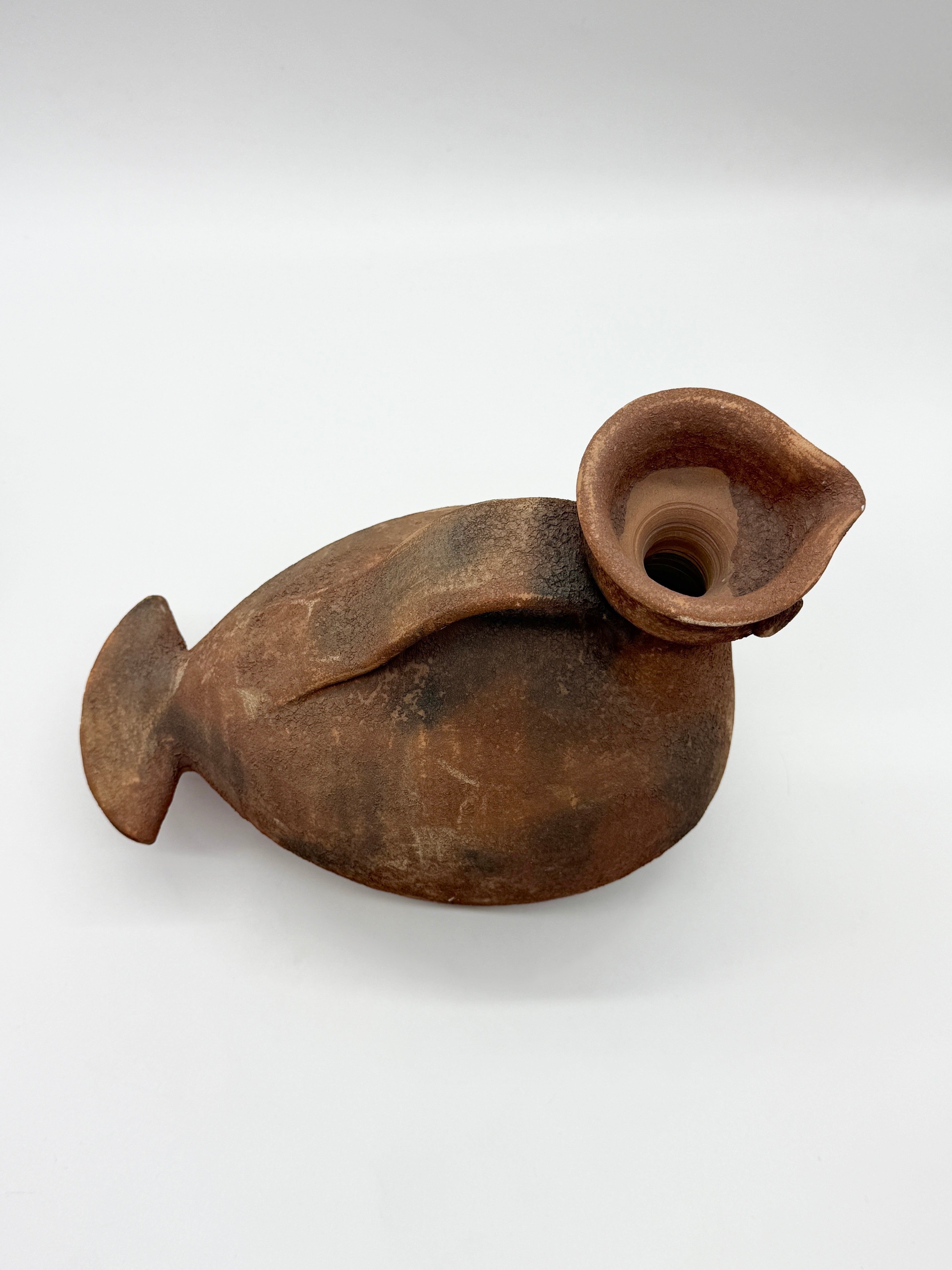SCULPTURE CANARD « SCAVO » EN CÉRAMIQUE BITOSSI, ITALIE, 1970s