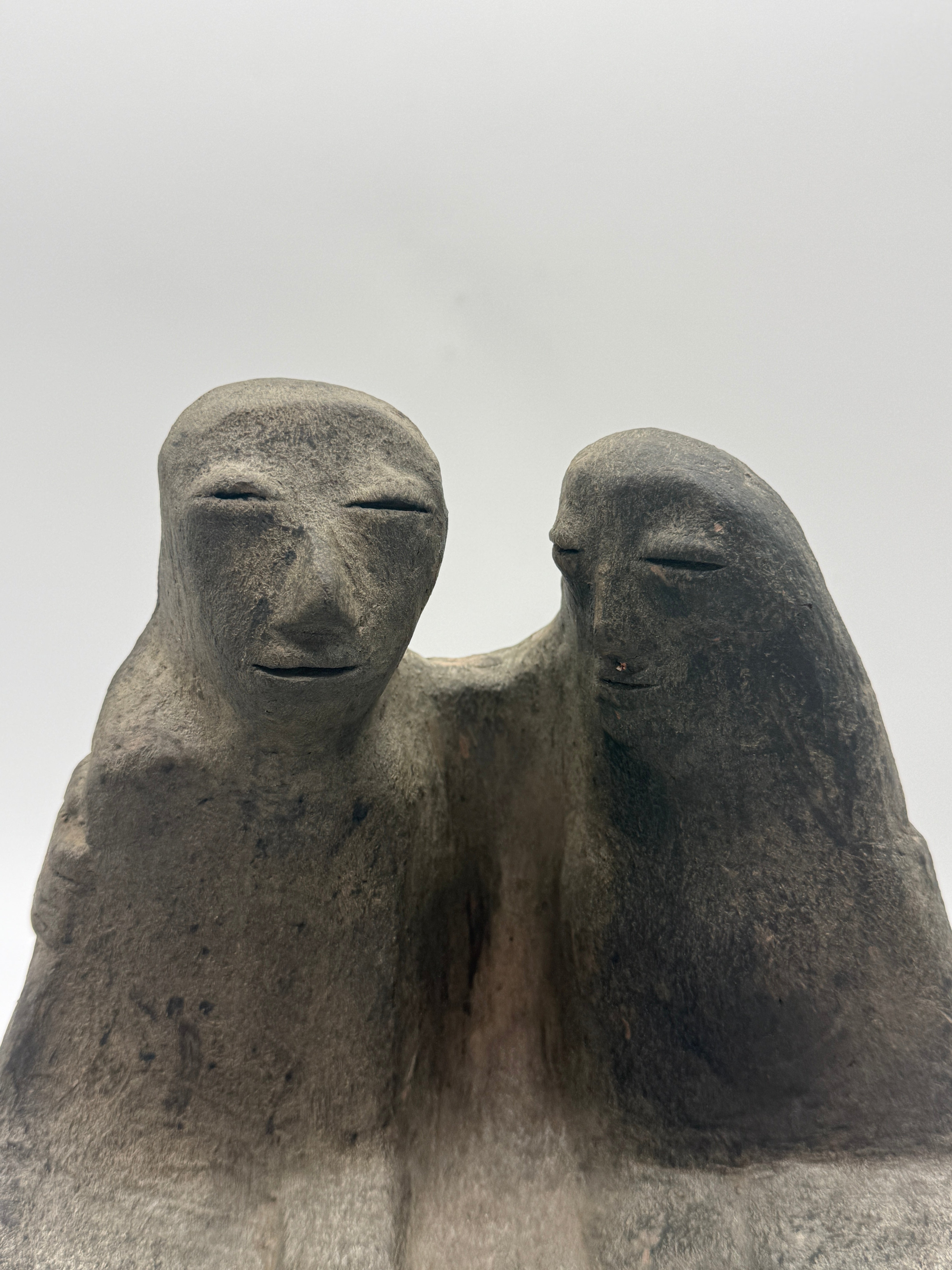 SCULPTURE EN CÉRAMIQUE "COPPIA" CLIZIA (MARIO GIANI), ITALIE, 1970s