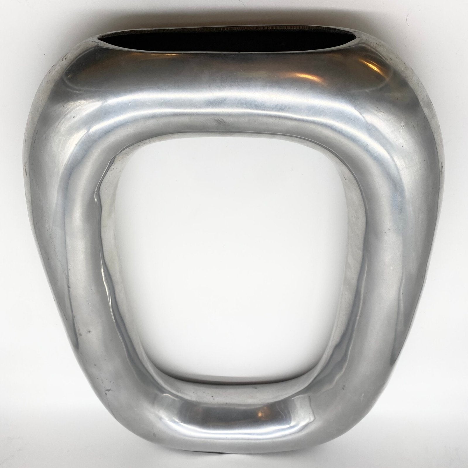 BIG VASE “DONUTS” XXL / FONTE D’ALUMINIUM, 1970s